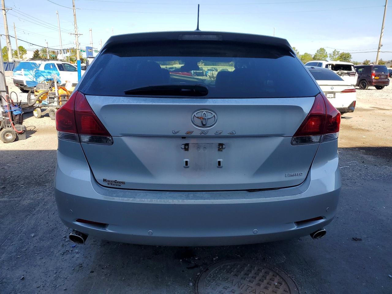2014 Toyota Venza Limited Silver vin: 4T3ZK3BB6EU068310