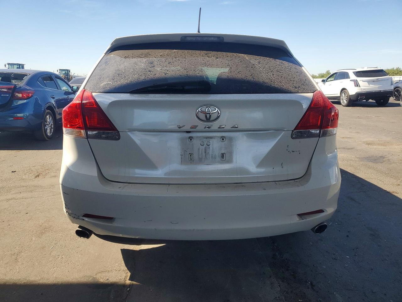 2010 Toyota Venza Fwd V6 White vin: 4T3ZK3BB7AU021278