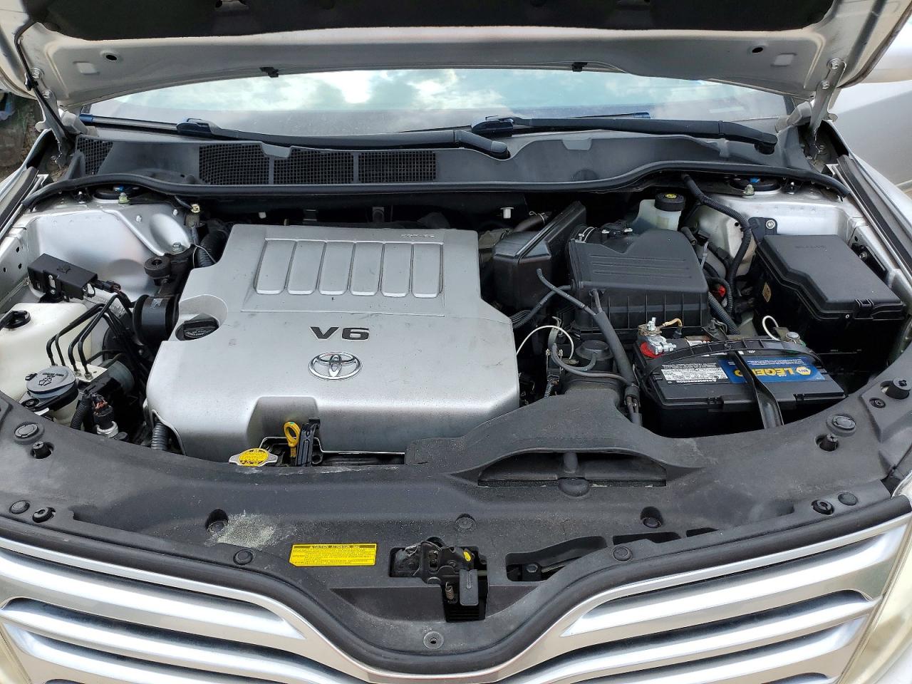 2010 Toyota Venza Fwd V6 Silver vin: 4T3ZK3BB7AU021474