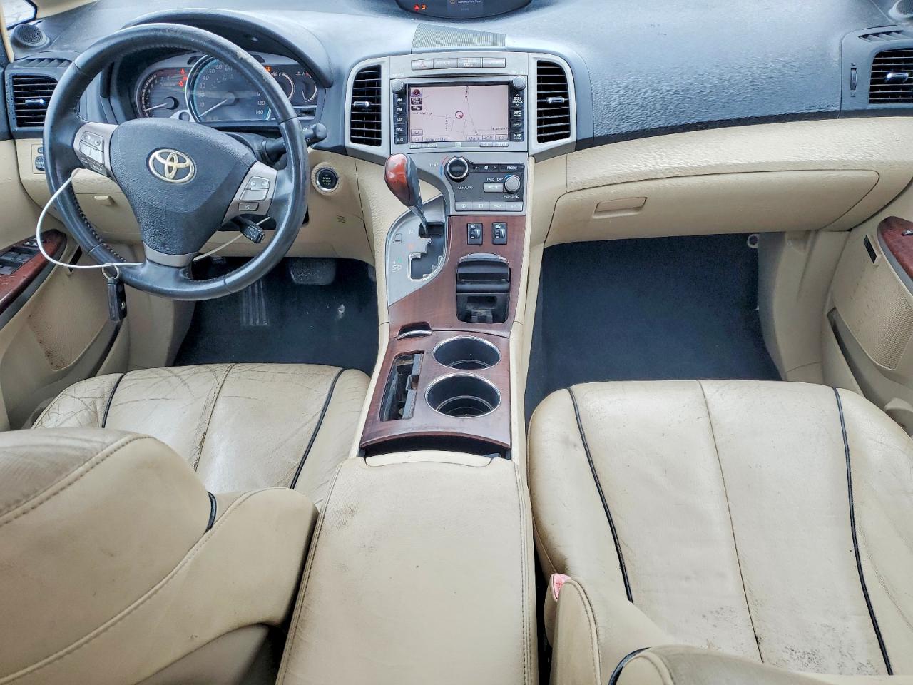 2010 Toyota Venza Fwd V6 White vin: 4T3ZK3BB7AU030191