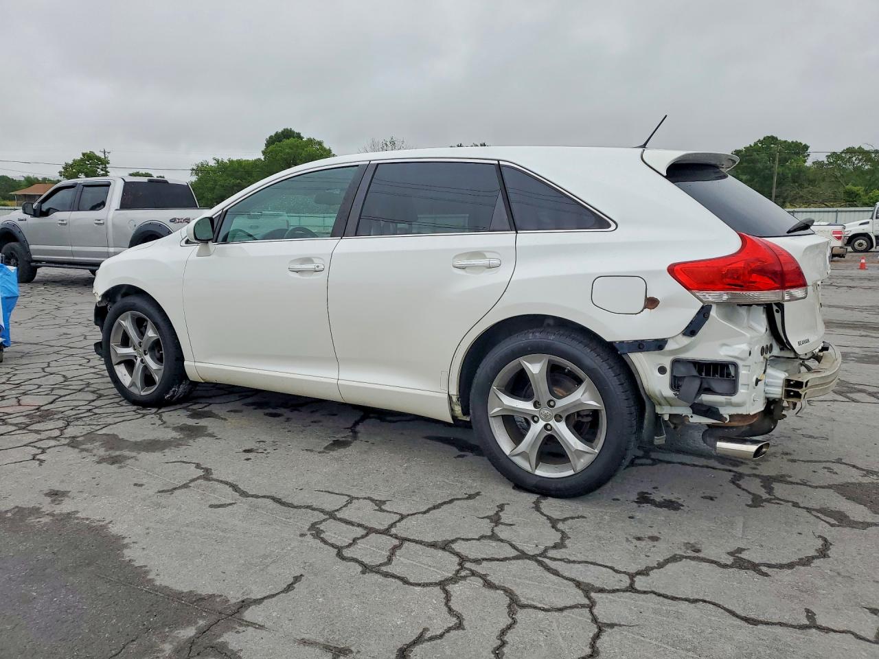 2010 Toyota Venza Fwd V6 White vin: 4T3ZK3BB7AU030191