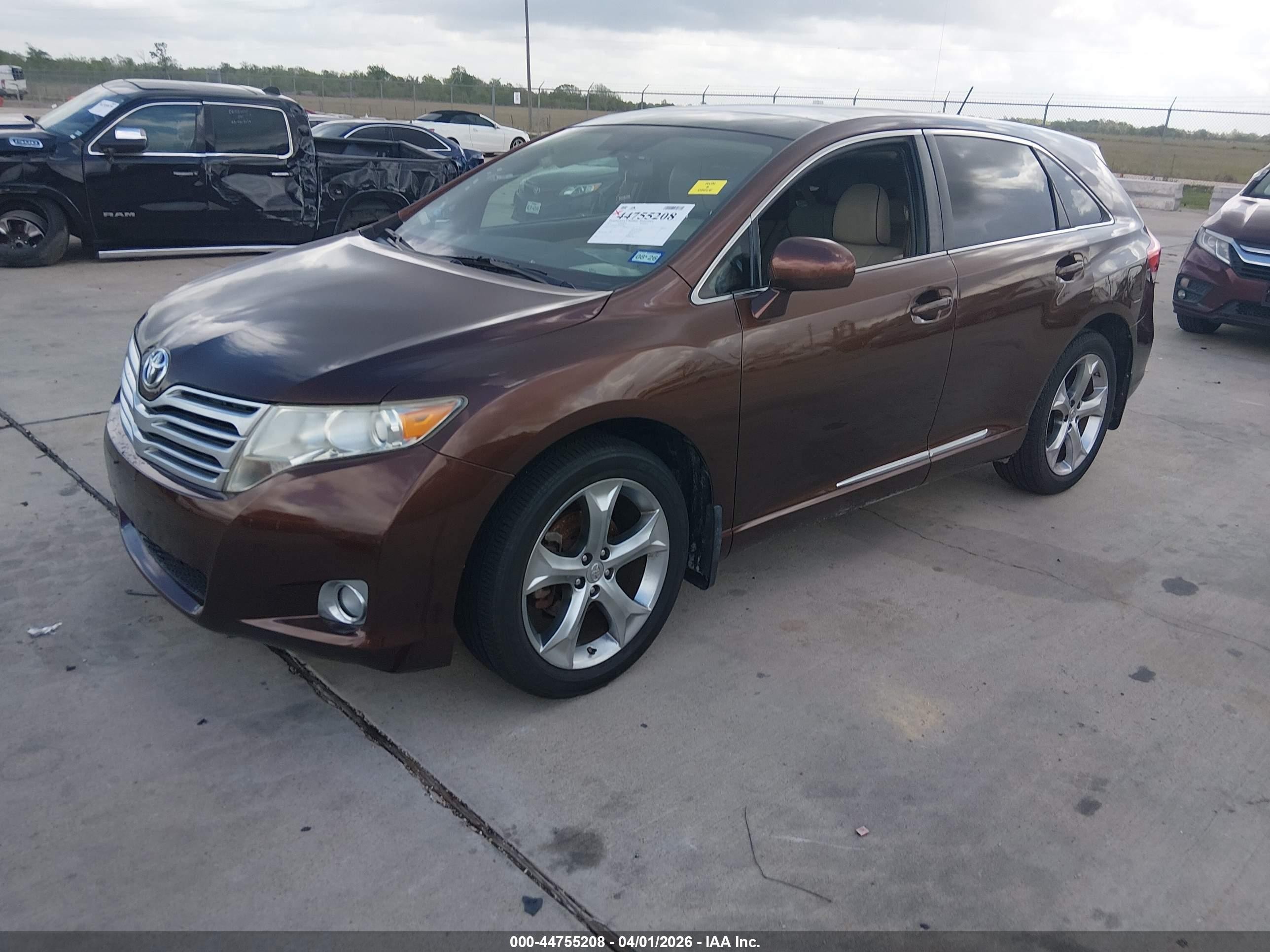 2010 Toyota Venza Base V6 Brown vin: 4T3ZK3BB7AU030448