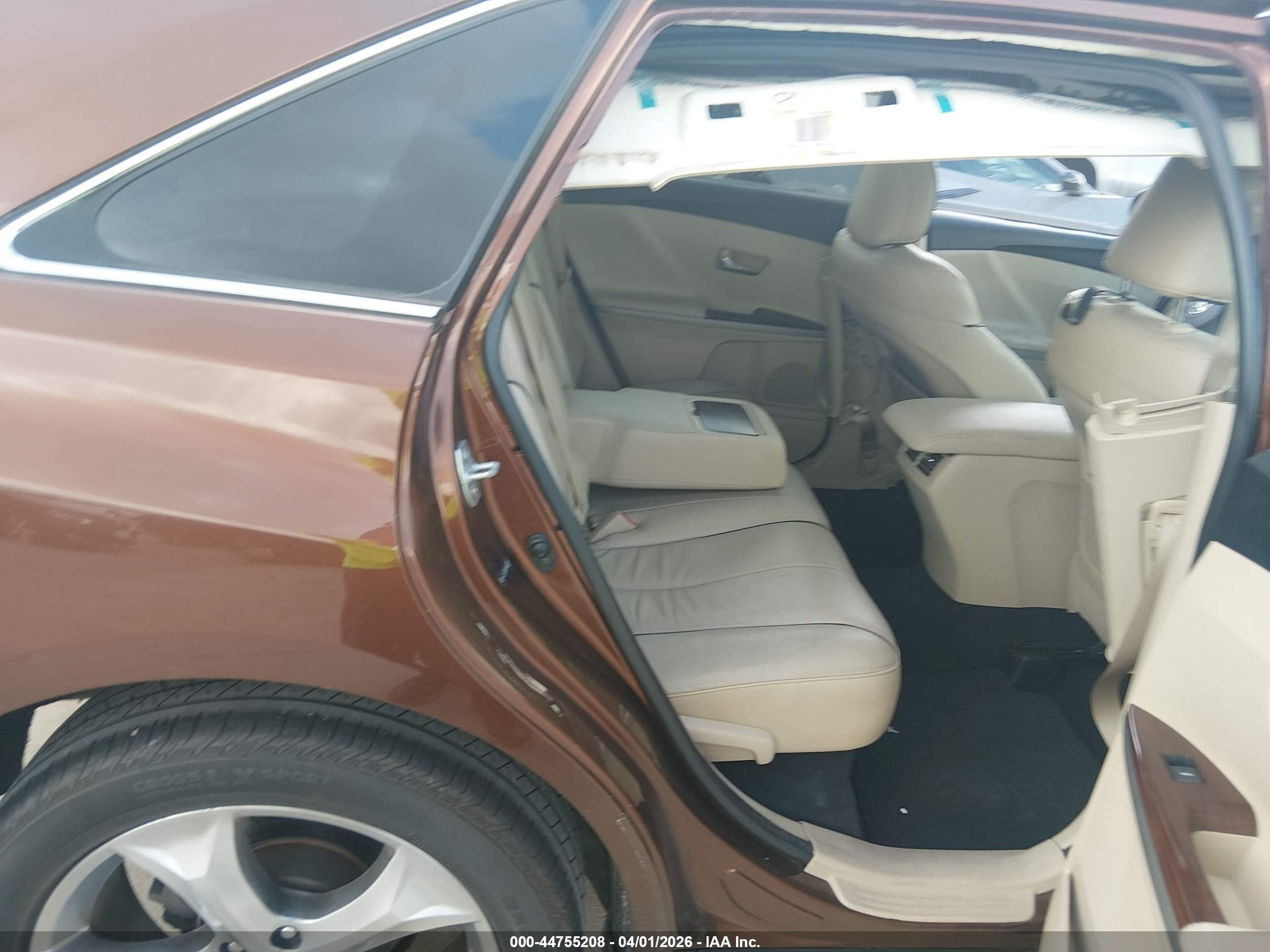 2010 Toyota Venza Base V6 Brown vin: 4T3ZK3BB7AU030448