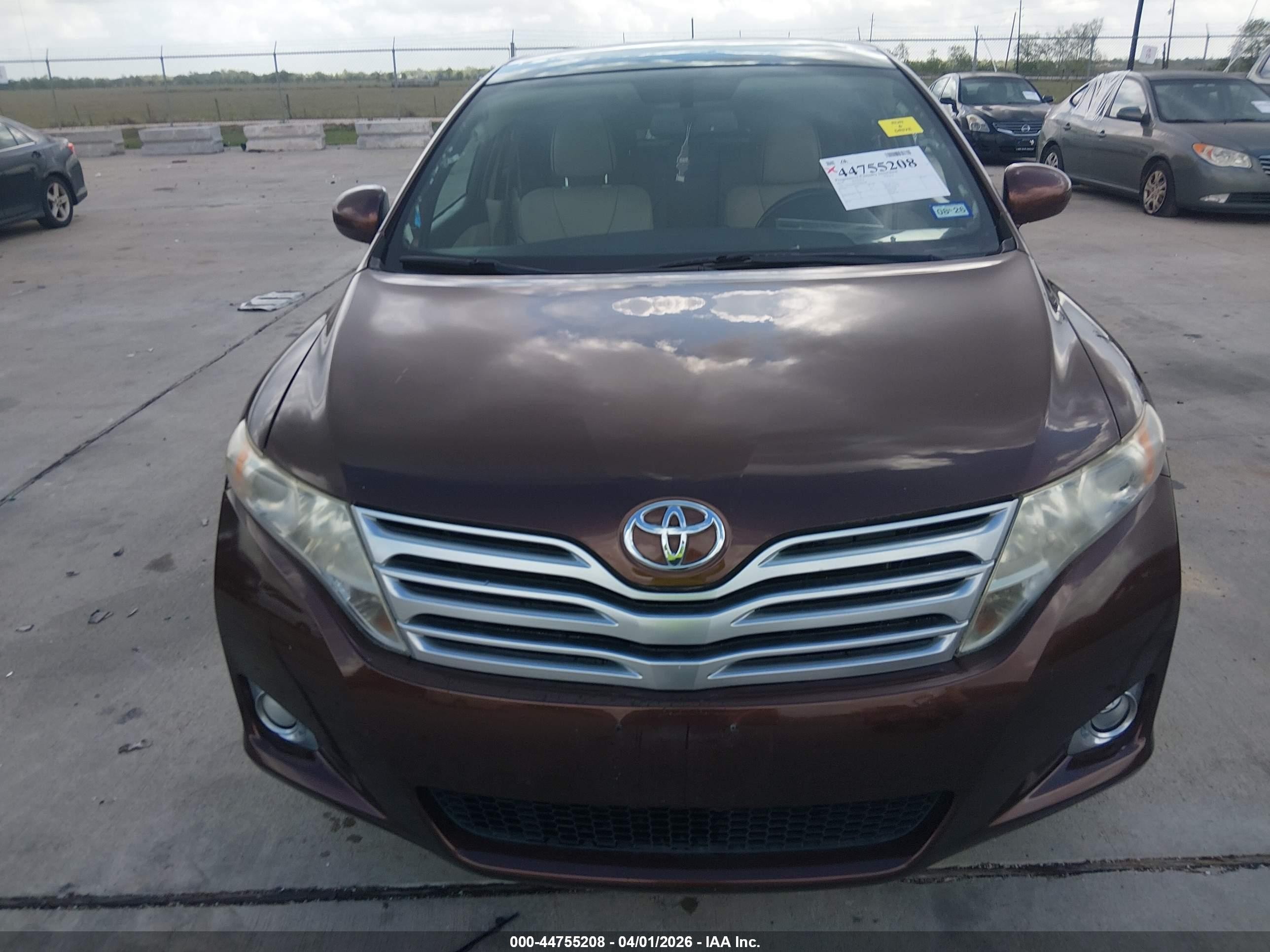 2010 Toyota Venza Base V6 Brown vin: 4T3ZK3BB7AU030448