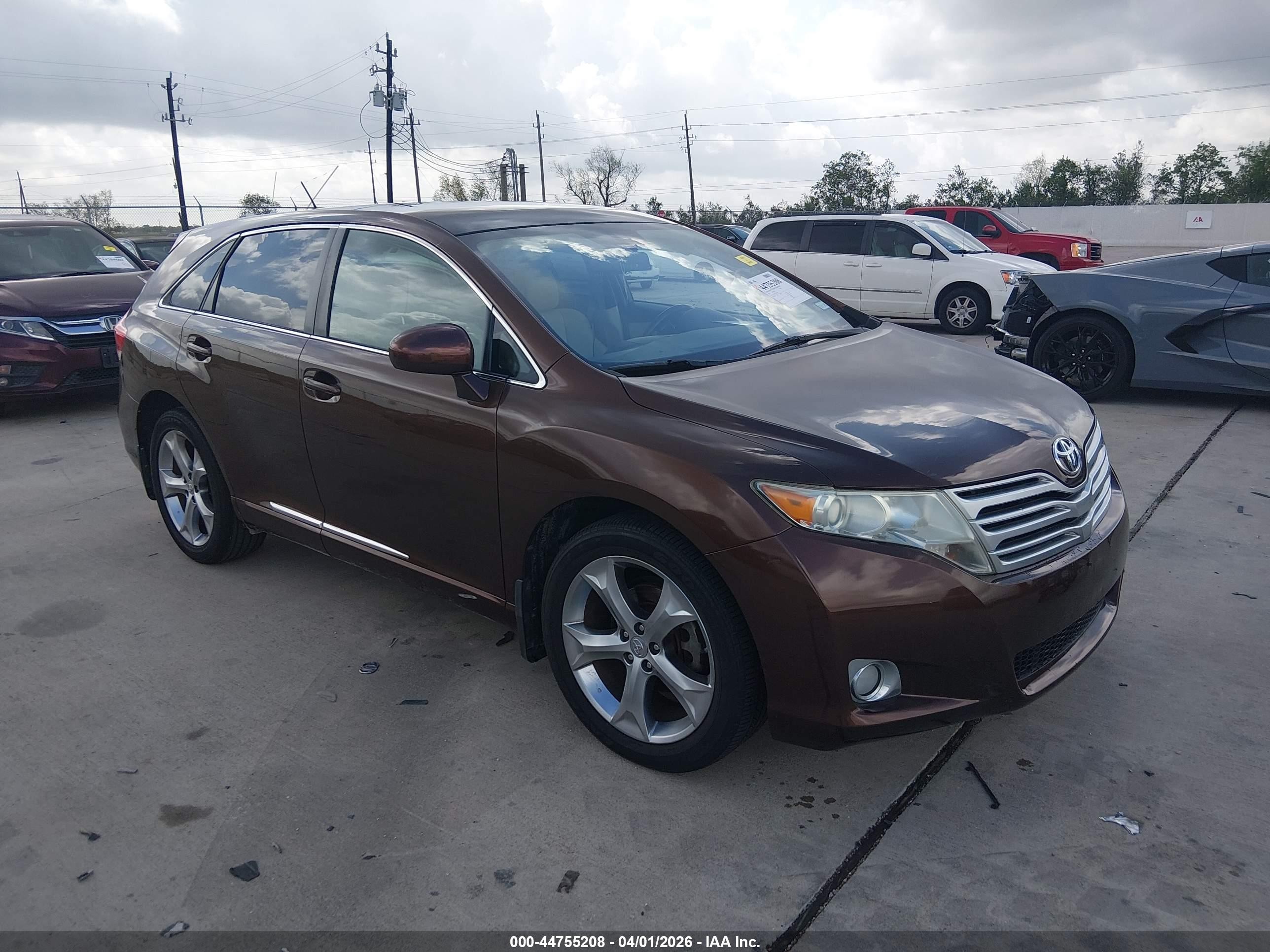 2010 Toyota Venza Base V6 Brown vin: 4T3ZK3BB7AU030448