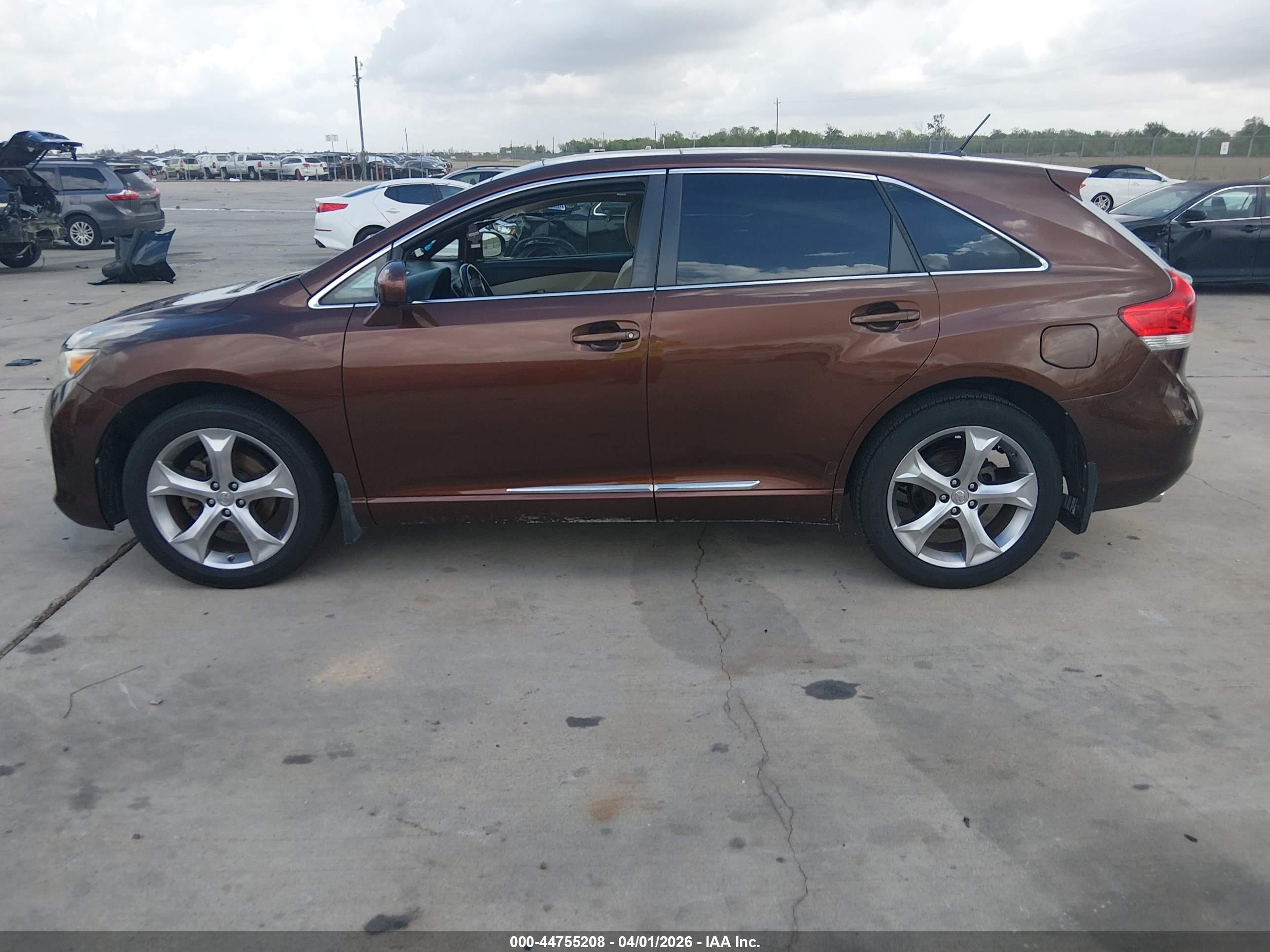 2010 Toyota Venza Base V6 Brown vin: 4T3ZK3BB7AU030448
