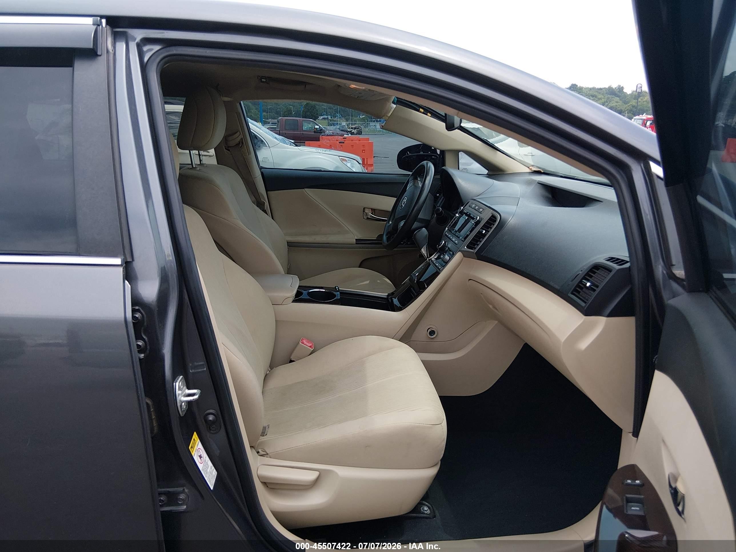 2011 Toyota Venza Base V6 Gray vin: 4T3ZK3BB7BU035988