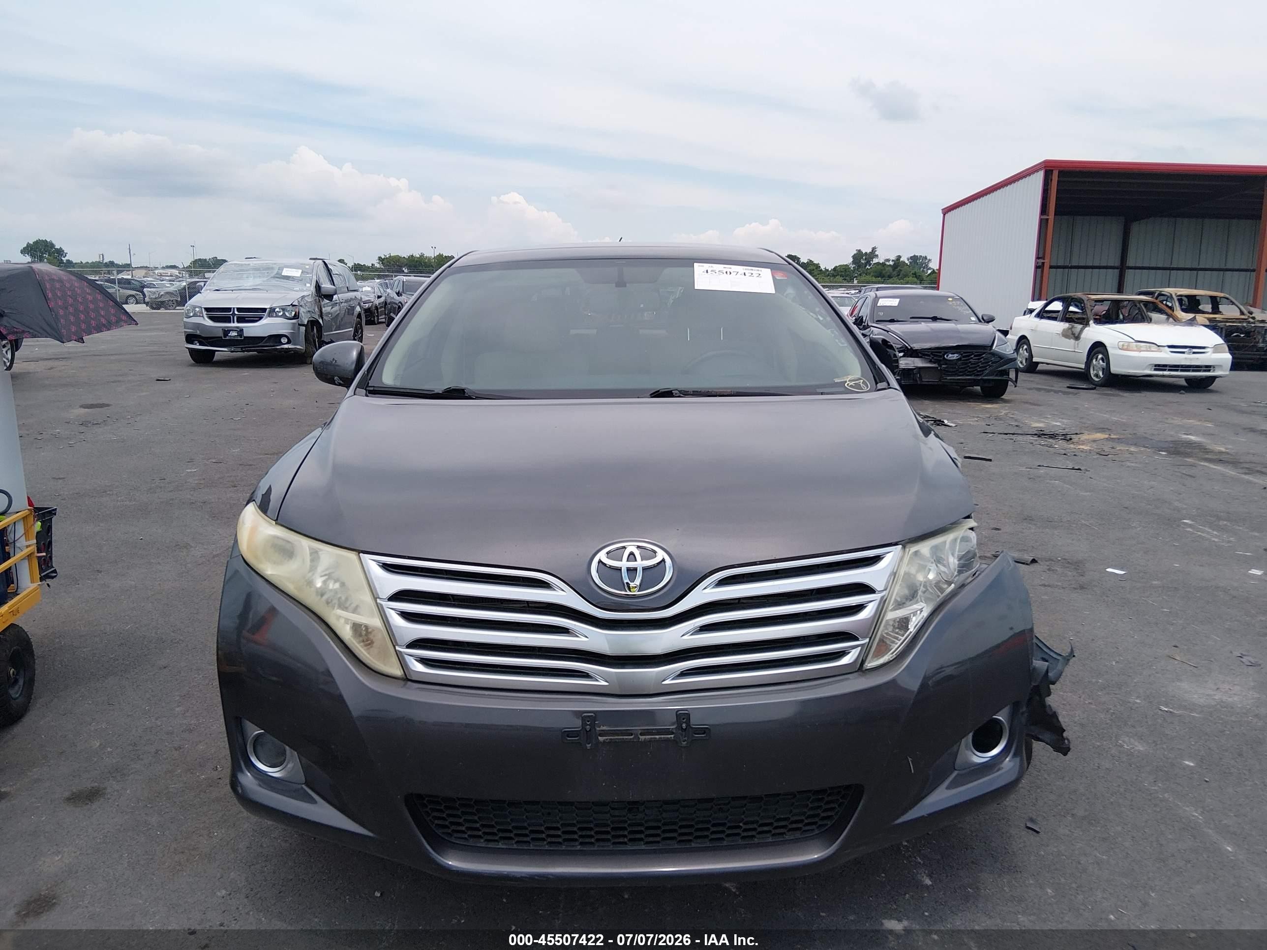 2011 Toyota Venza Base V6 Gray vin: 4T3ZK3BB7BU035988