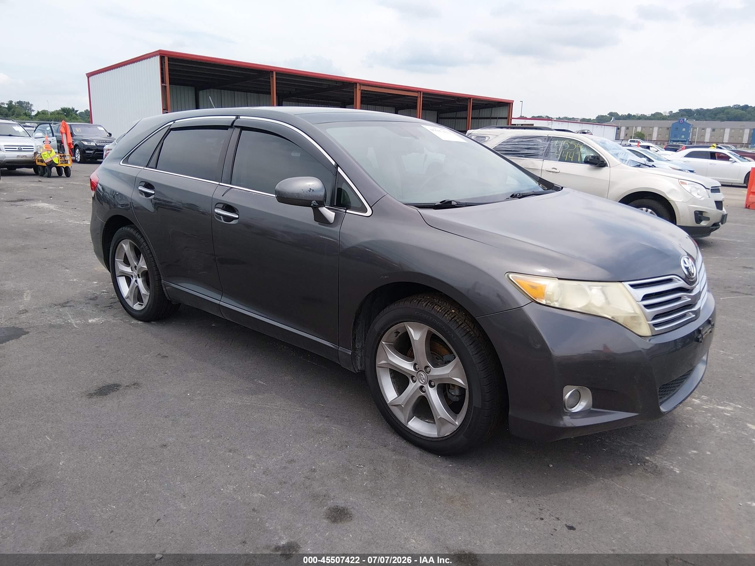 2011 Toyota Venza Base V6 Gray vin: 4T3ZK3BB7BU035988