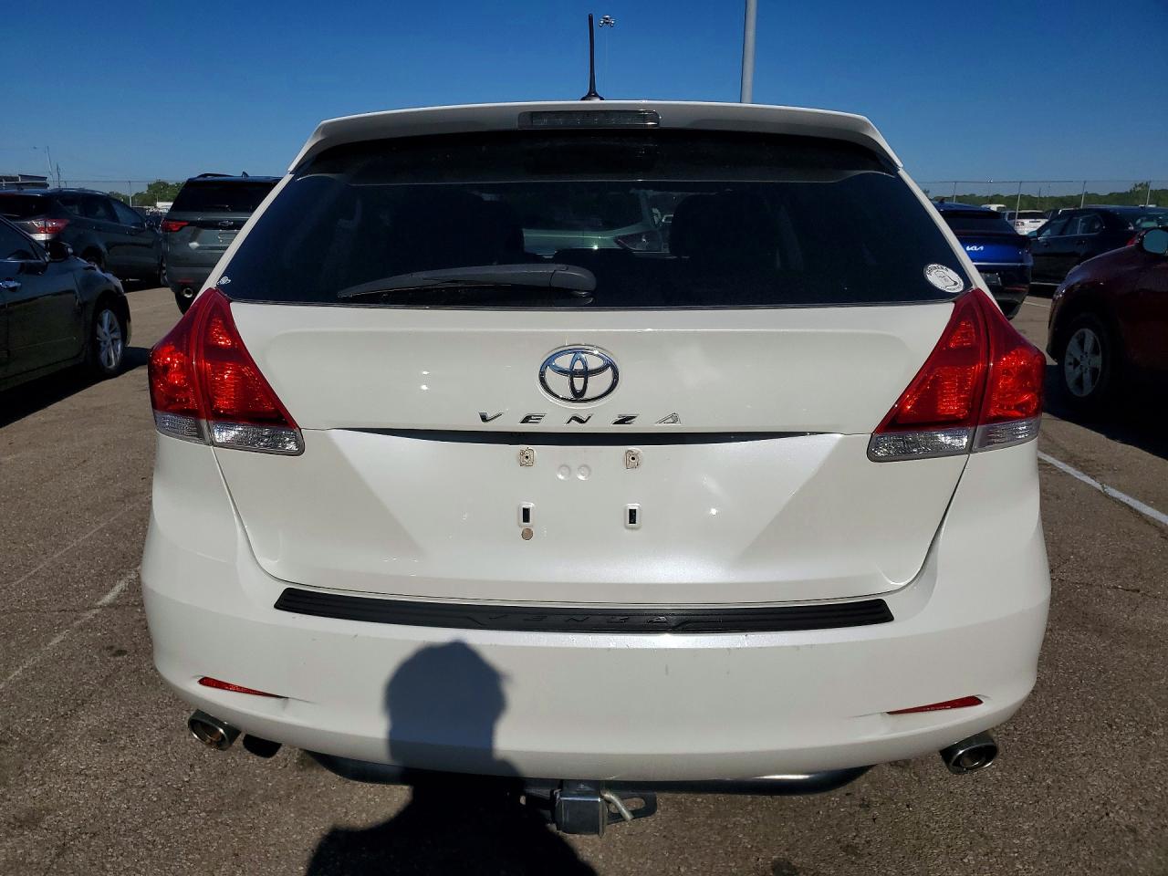 2011 Toyota Venza Fwd V6 White vin: 4T3ZK3BB7BU037028