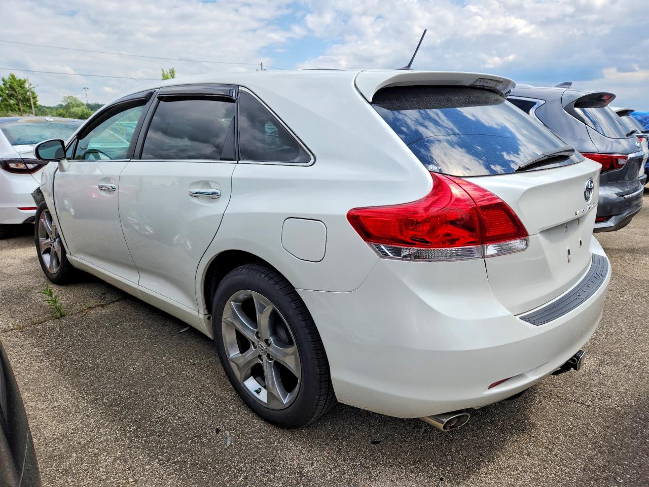 2011 Toyota Venza Fwd V6 White vin: 4T3ZK3BB7BU037028