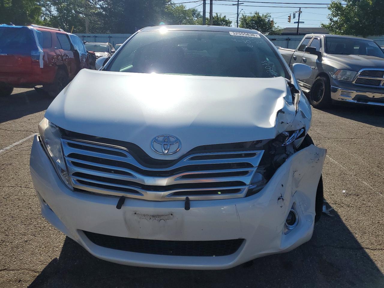 2011 Toyota Venza Fwd V6 White vin: 4T3ZK3BB7BU037028