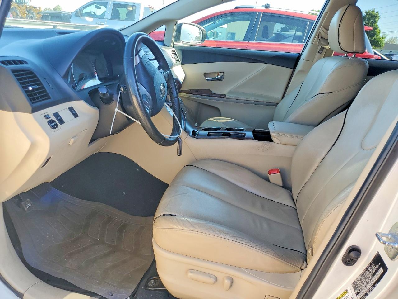2011 Toyota Venza Fwd V6 White vin: 4T3ZK3BB7BU037028