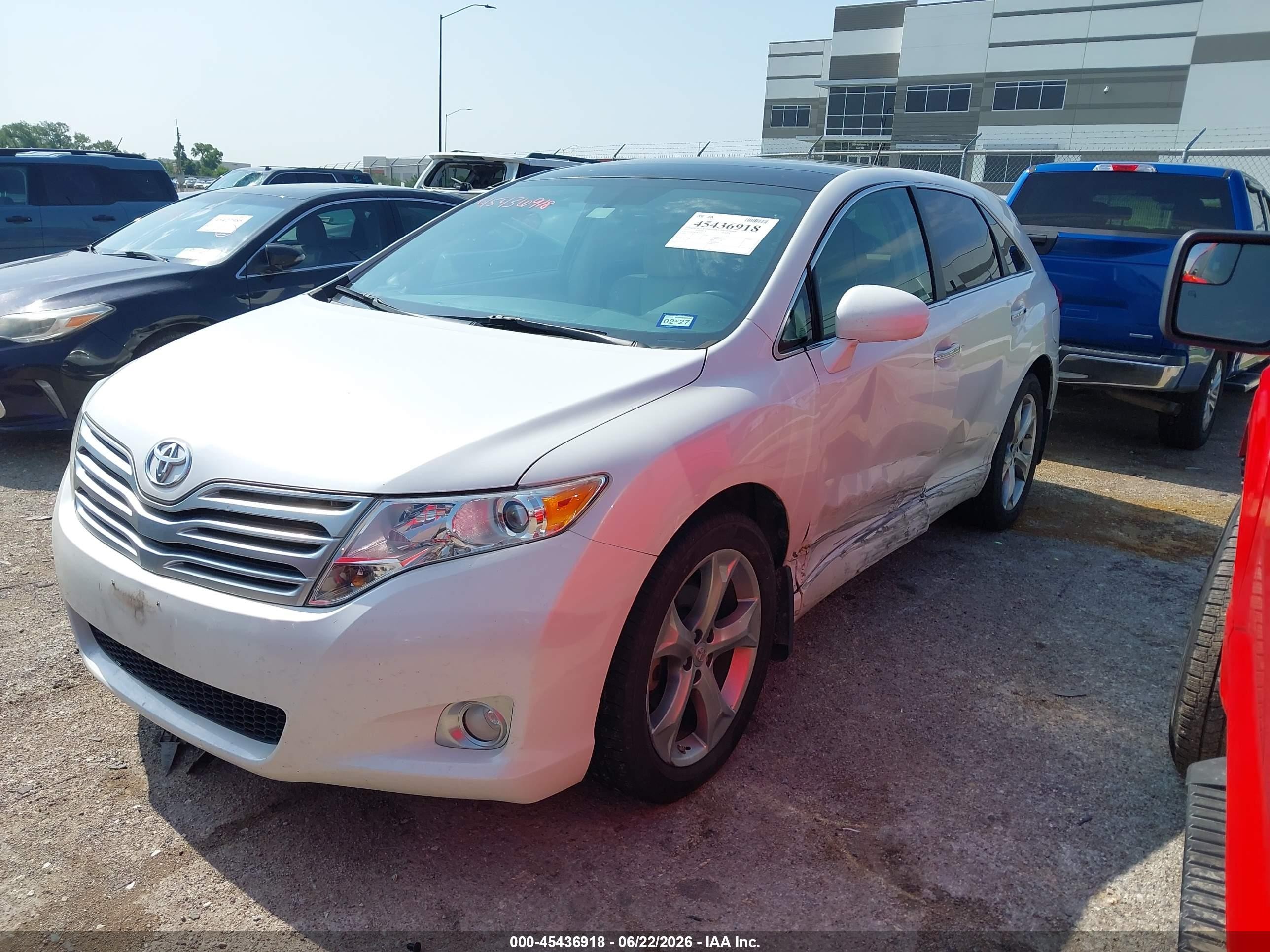 2011 Toyota Venza Base V6 White vin: 4T3ZK3BB7BU044111