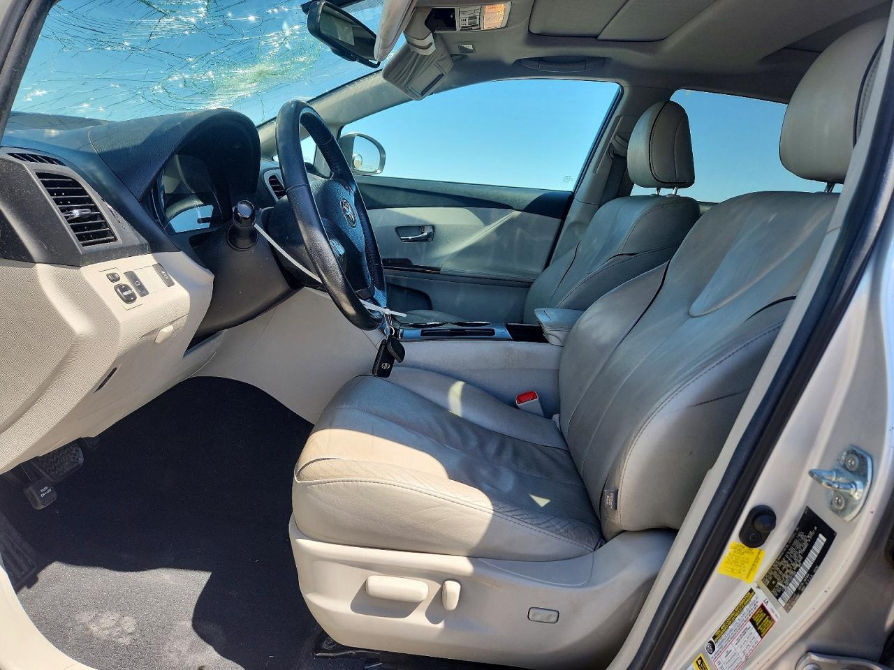 2012 Toyota Venza Xle Silver vin: 4T3ZK3BB7CU051366