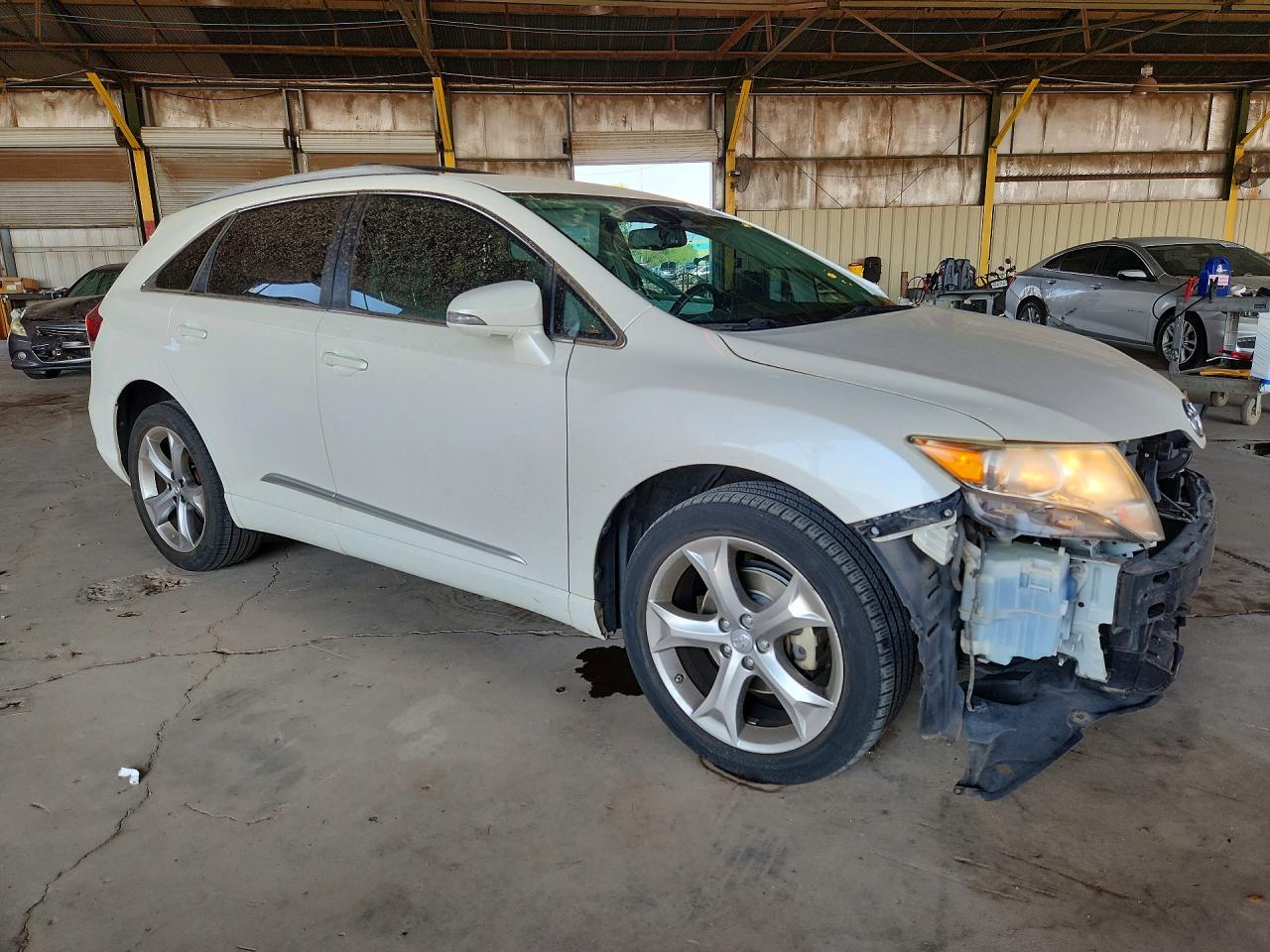 2013 Toyota Venza Le Белый vin: 4T3ZK3BB7DU061106