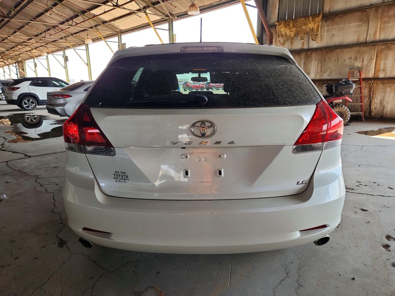 2013 Toyota Venza Le Белый vin: 4T3ZK3BB7DU061106