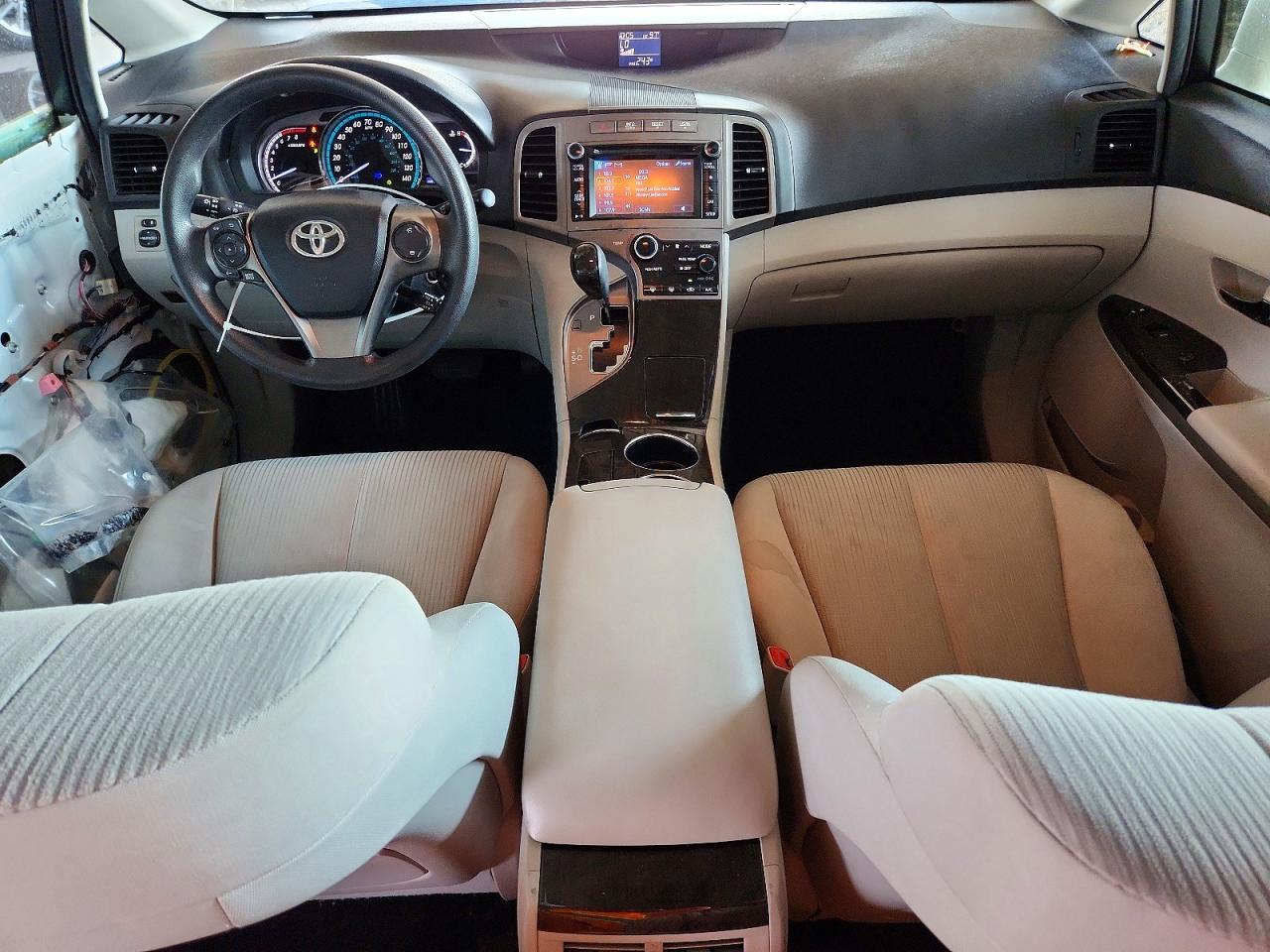 2013 Toyota Venza Le Белый vin: 4T3ZK3BB7DU061106