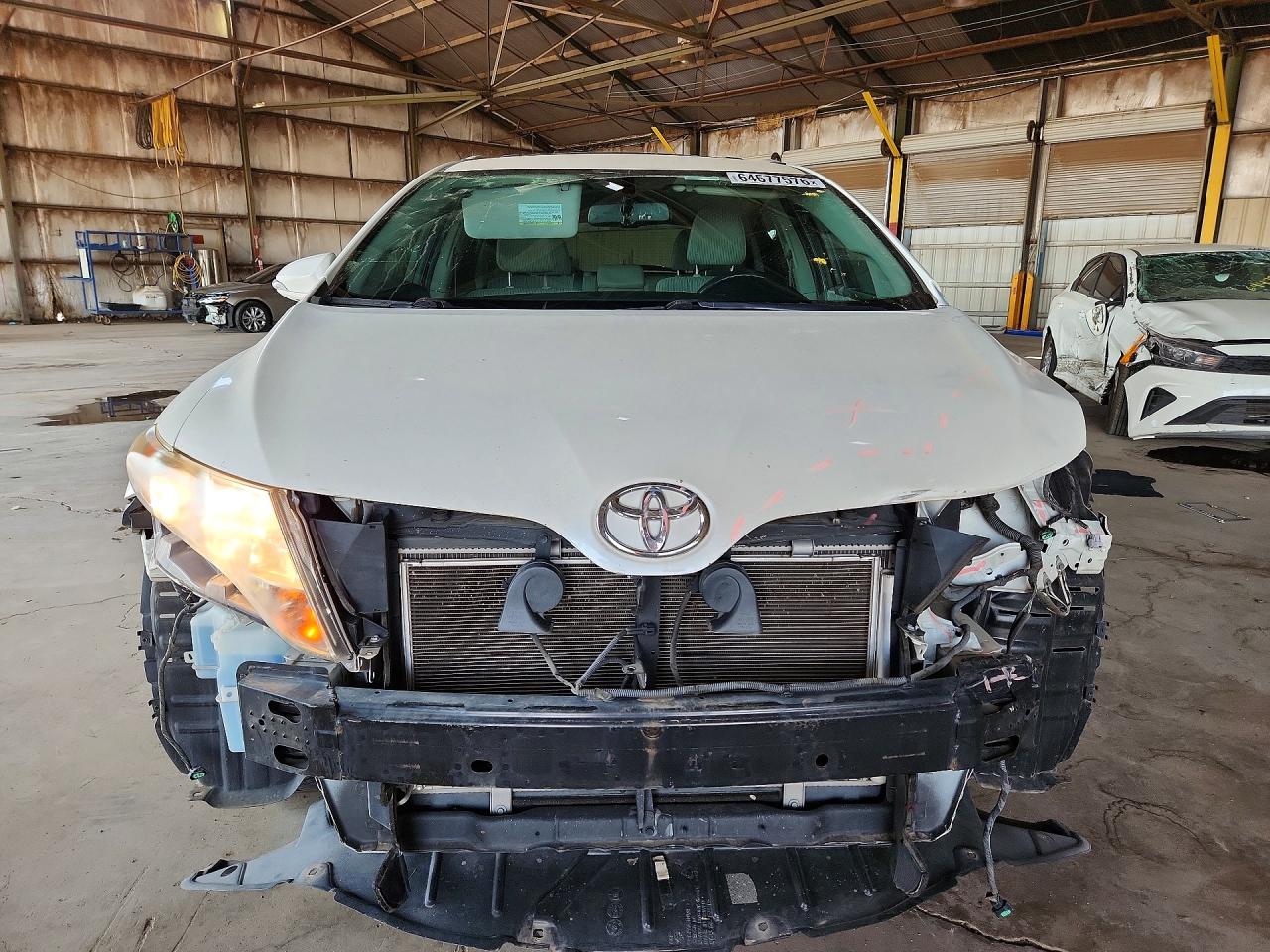 2013 Toyota Venza Le Белый vin: 4T3ZK3BB7DU061106