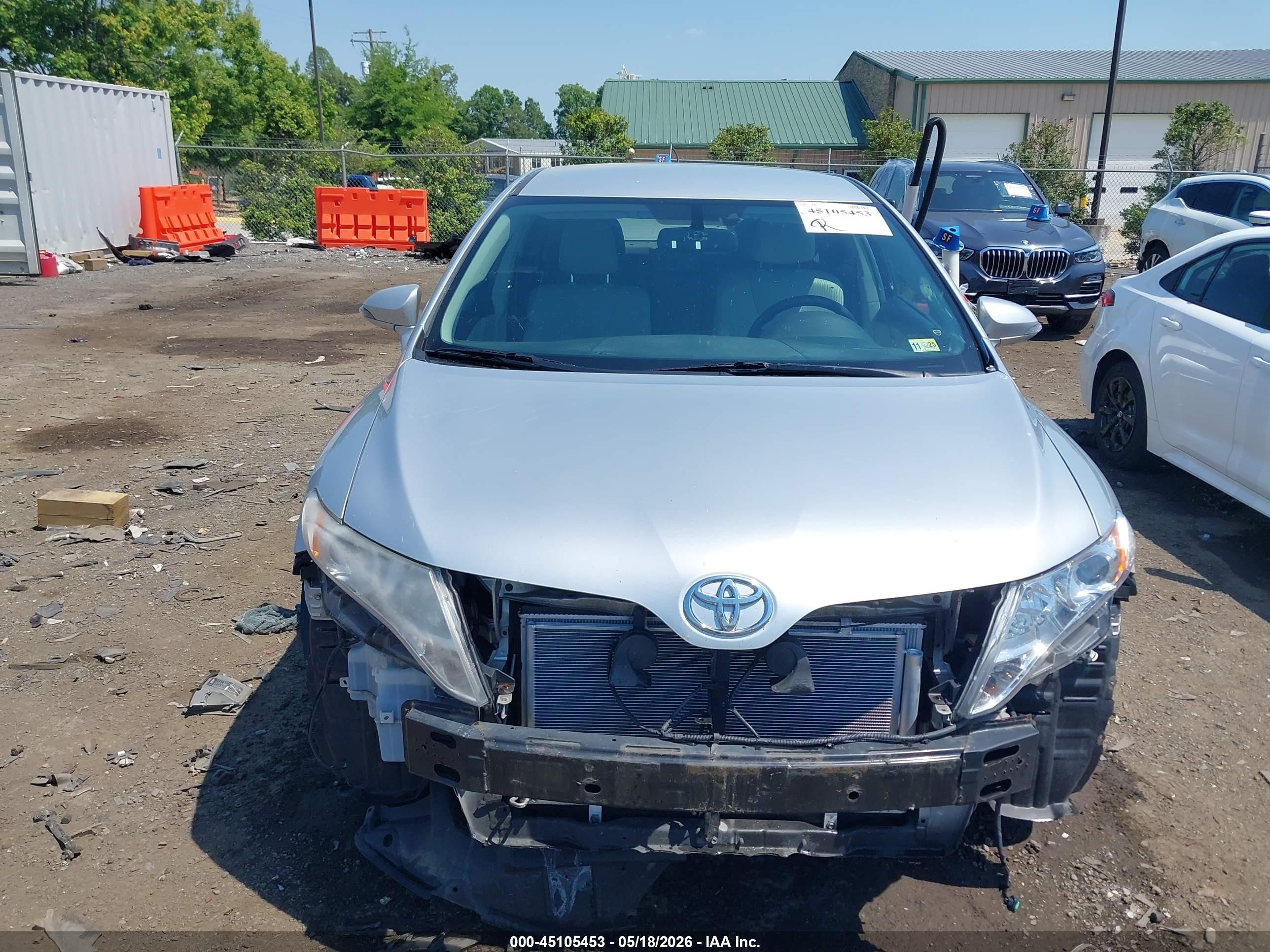 2014 Toyota Venza Le V6 Silver vin: 4T3ZK3BB7EU065190