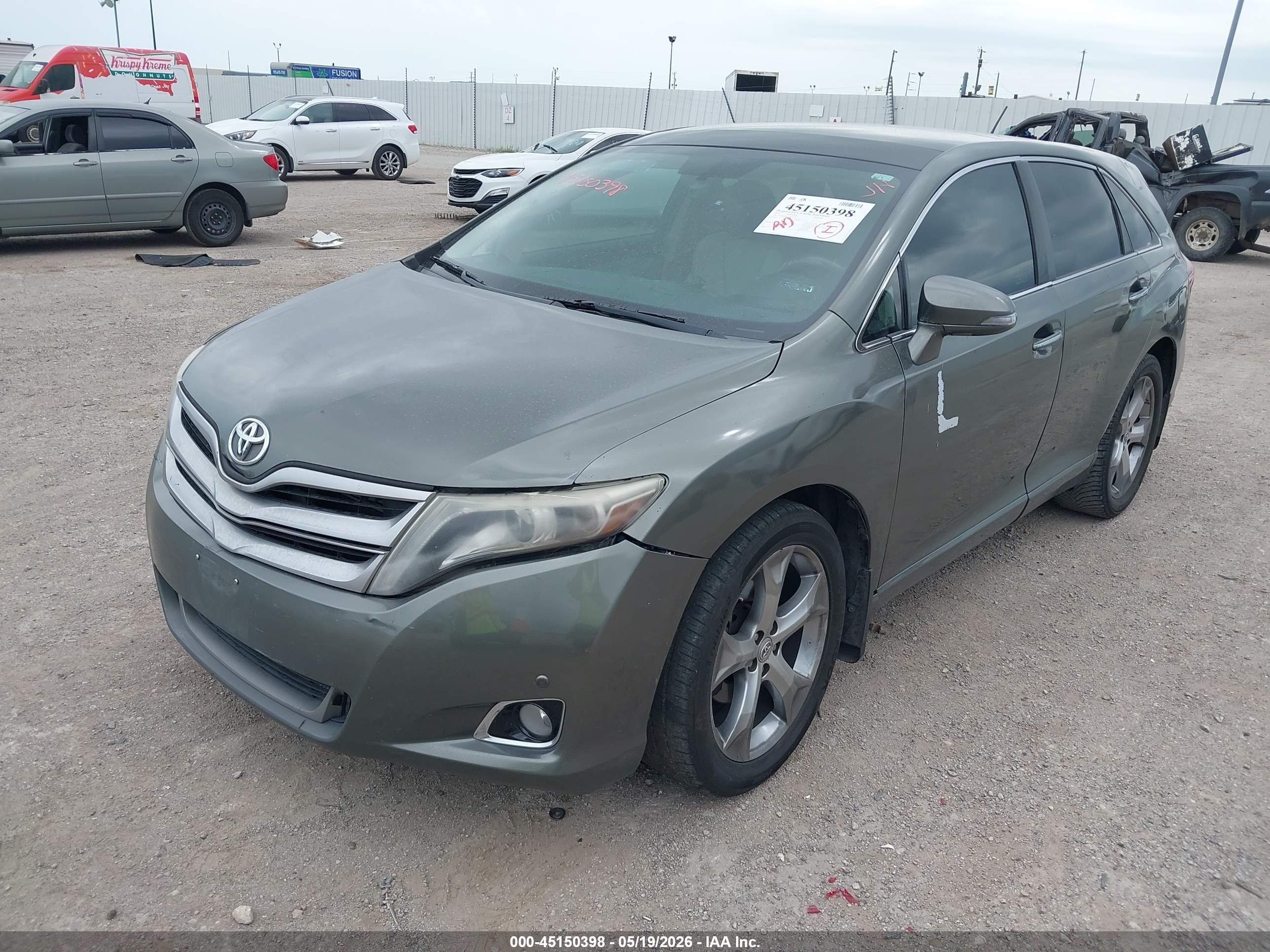 2014 Toyota Venza Limited V6 Brown vin: 4T3ZK3BB7EU067456