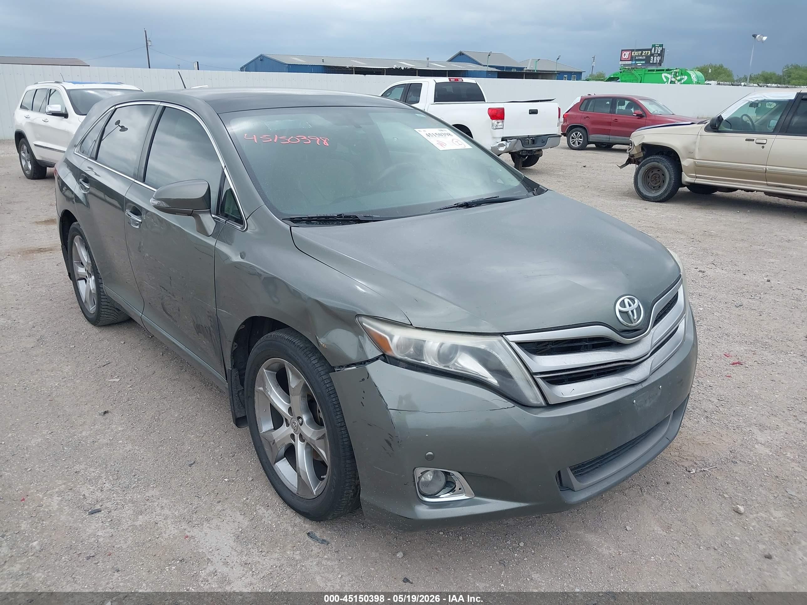 2014 Toyota Venza Limited V6 Brown vin: 4T3ZK3BB7EU067456