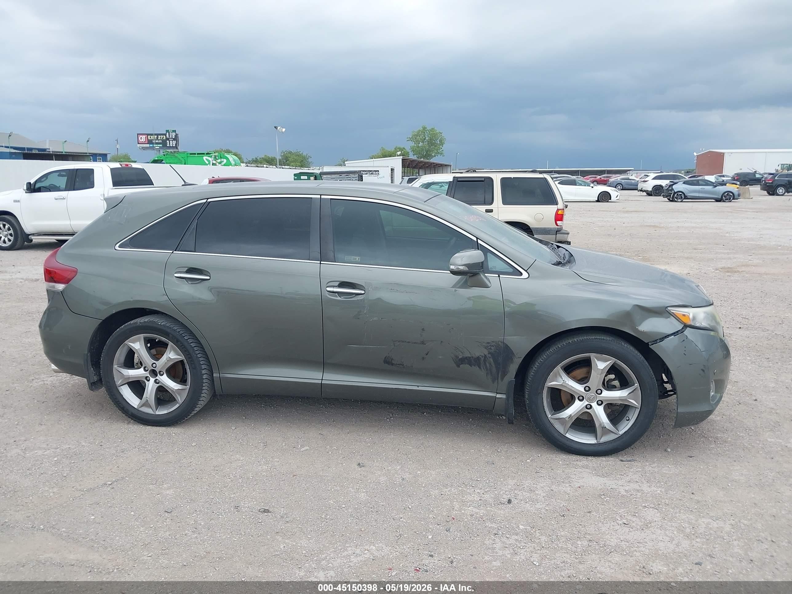 2014 Toyota Venza Limited V6 Brown vin: 4T3ZK3BB7EU067456