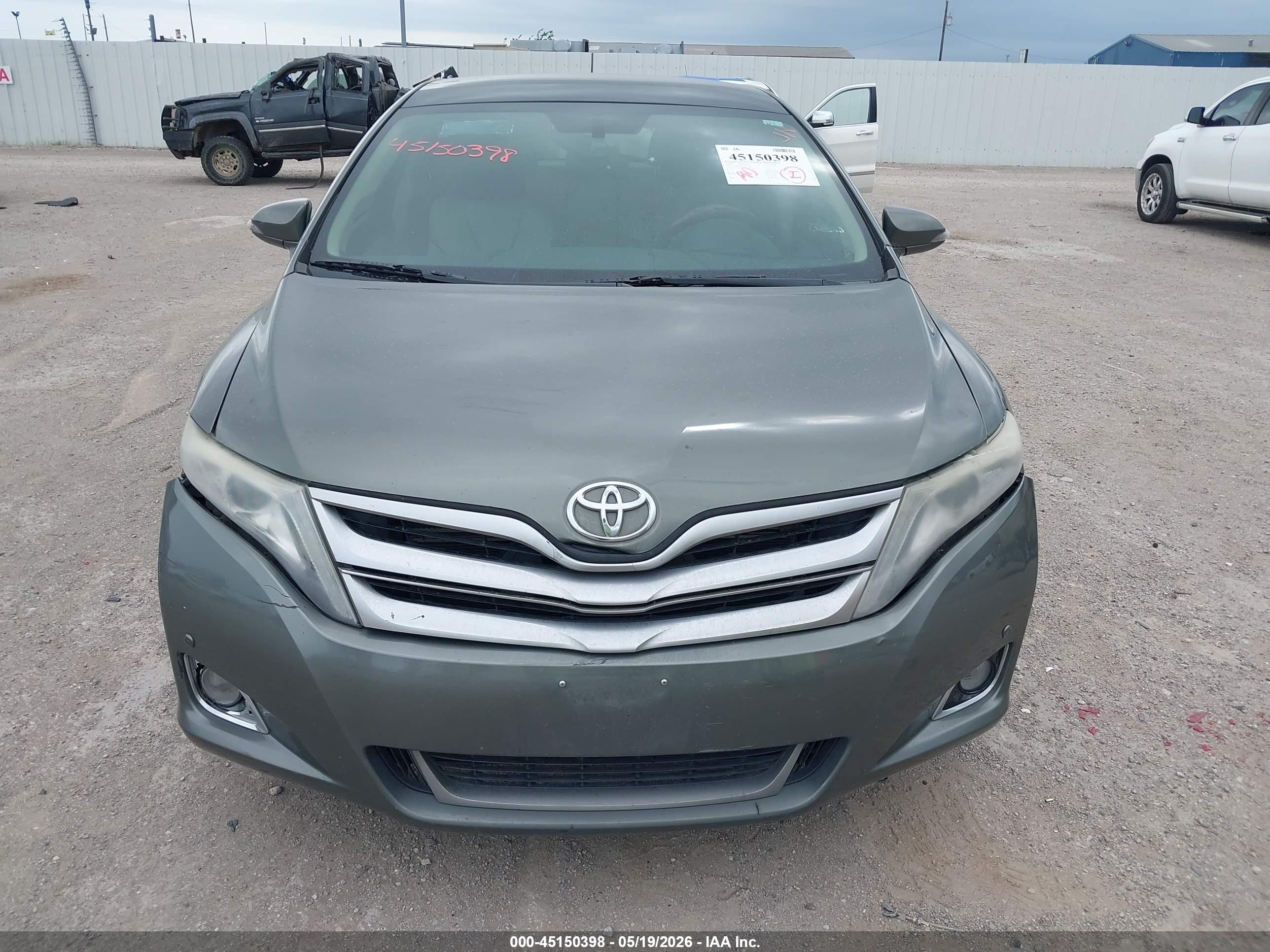 2014 Toyota Venza Limited V6 Brown vin: 4T3ZK3BB7EU067456