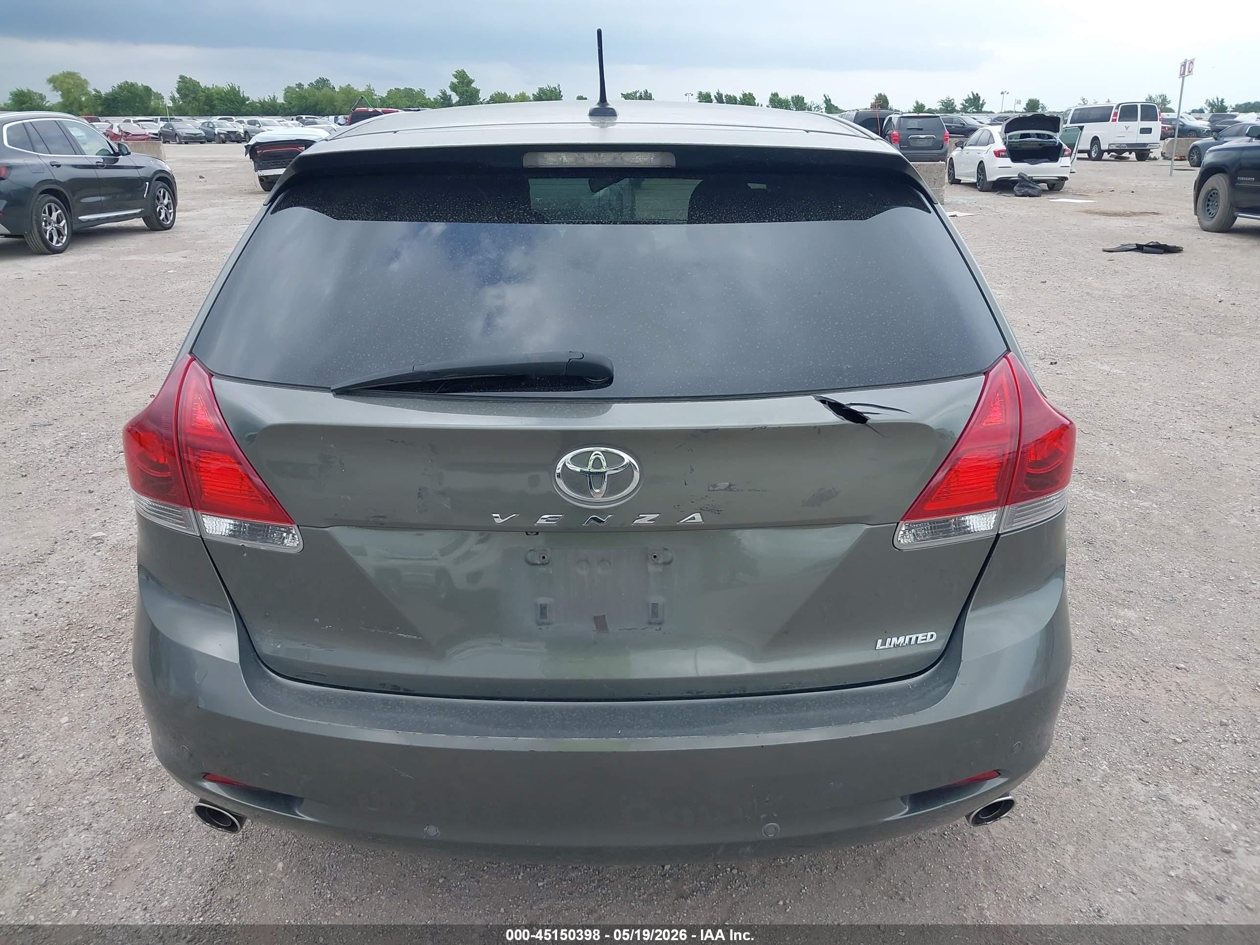 2014 Toyota Venza Limited V6 Brown vin: 4T3ZK3BB7EU067456
