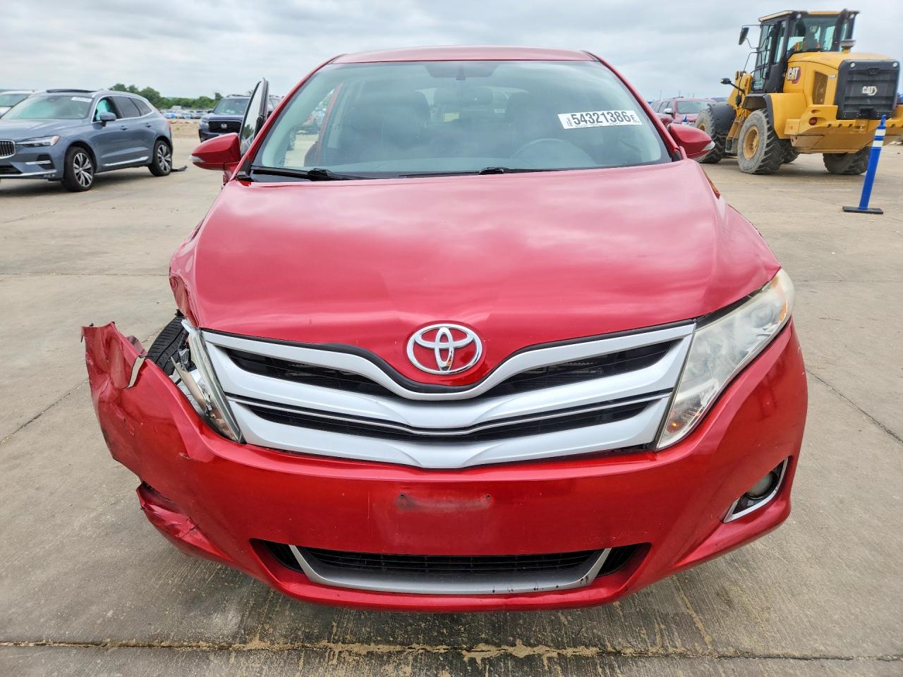 2014 Toyota Venza Xle Красный vin: 4T3ZK3BB7EU069496