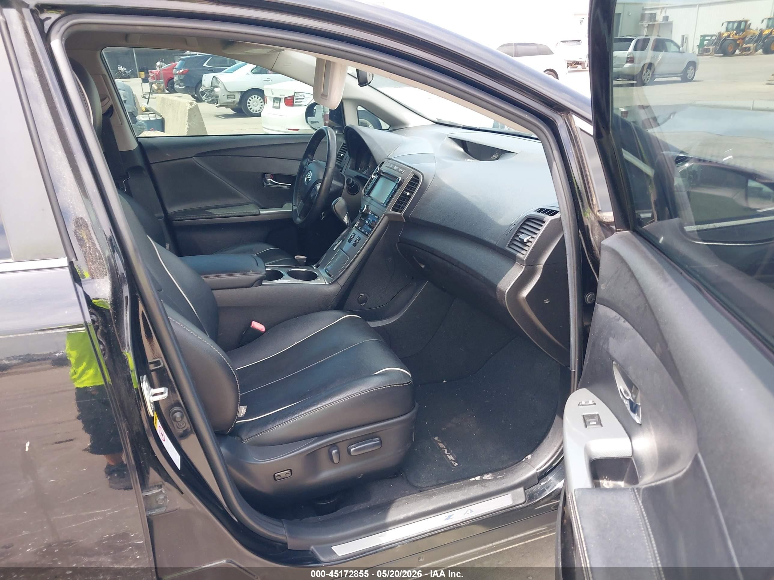 2014 Toyota Venza Xle V6 Черный vin: 4T3ZK3BB7EU070163