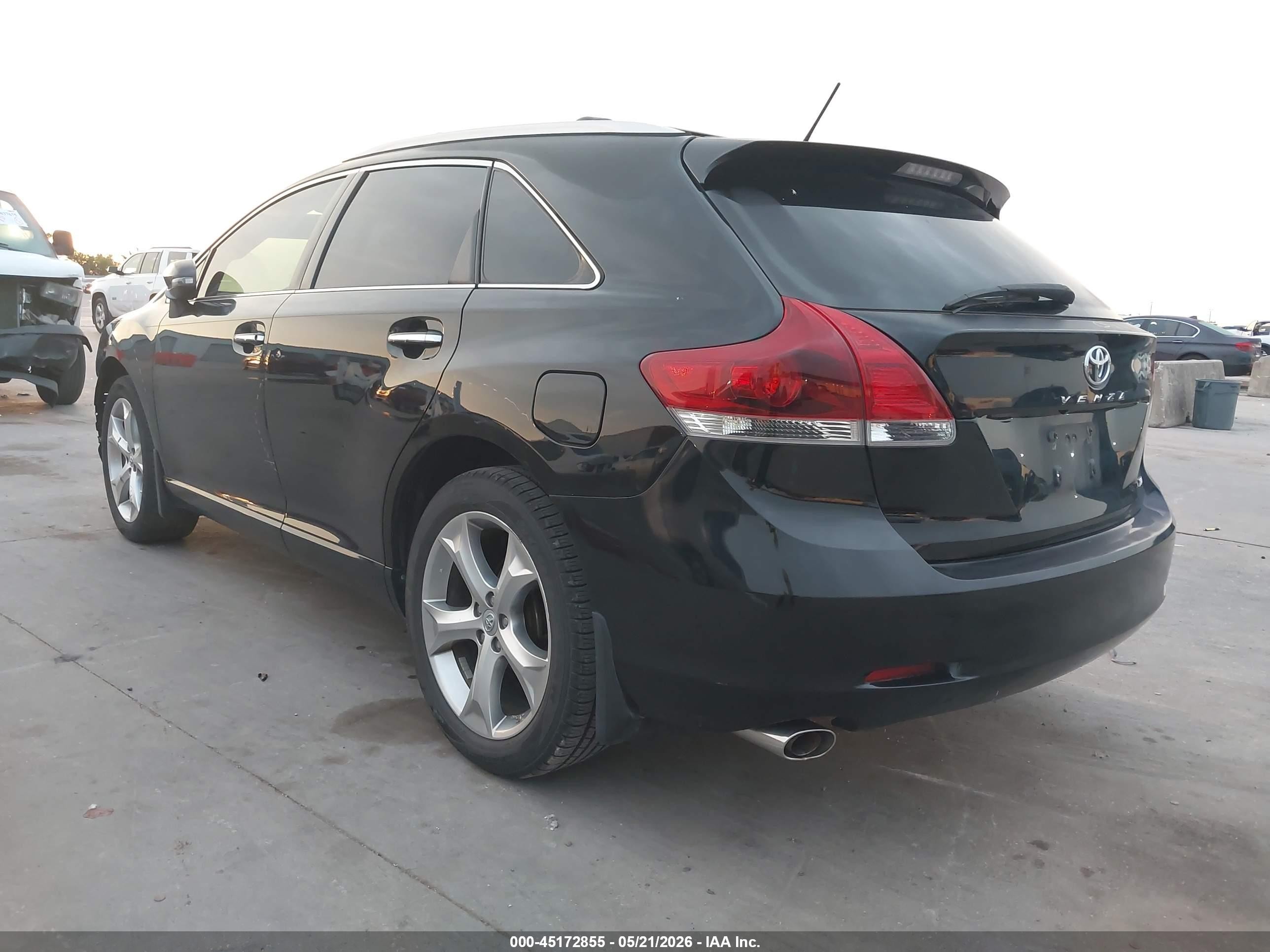 2014 Toyota Venza Xle V6 Черный vin: 4T3ZK3BB7EU070163