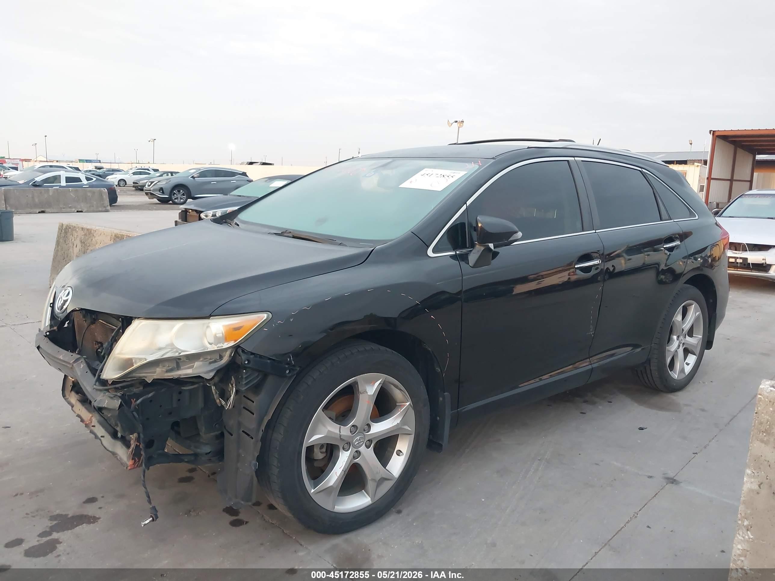 2014 Toyota Venza Xle V6 Черный vin: 4T3ZK3BB7EU070163