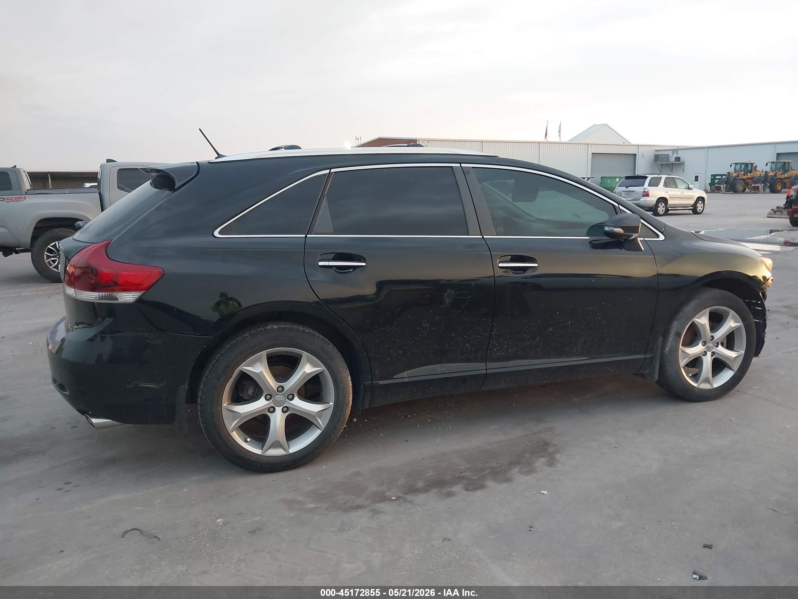2014 Toyota Venza Xle V6 Черный vin: 4T3ZK3BB7EU070163