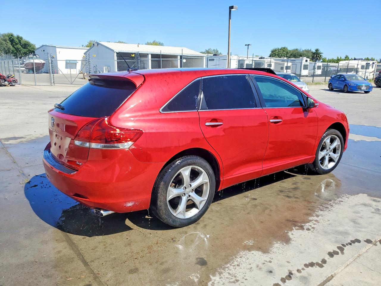 2015 Toyota Venza Xle Red vin: 4T3ZK3BB7FU070360
