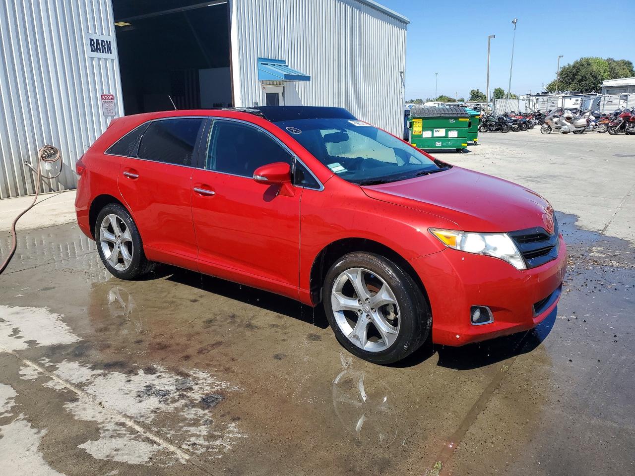 2015 Toyota Venza Xle Red vin: 4T3ZK3BB7FU070360