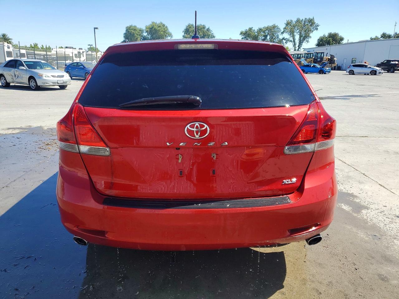 2015 Toyota Venza Xle Red vin: 4T3ZK3BB7FU070360