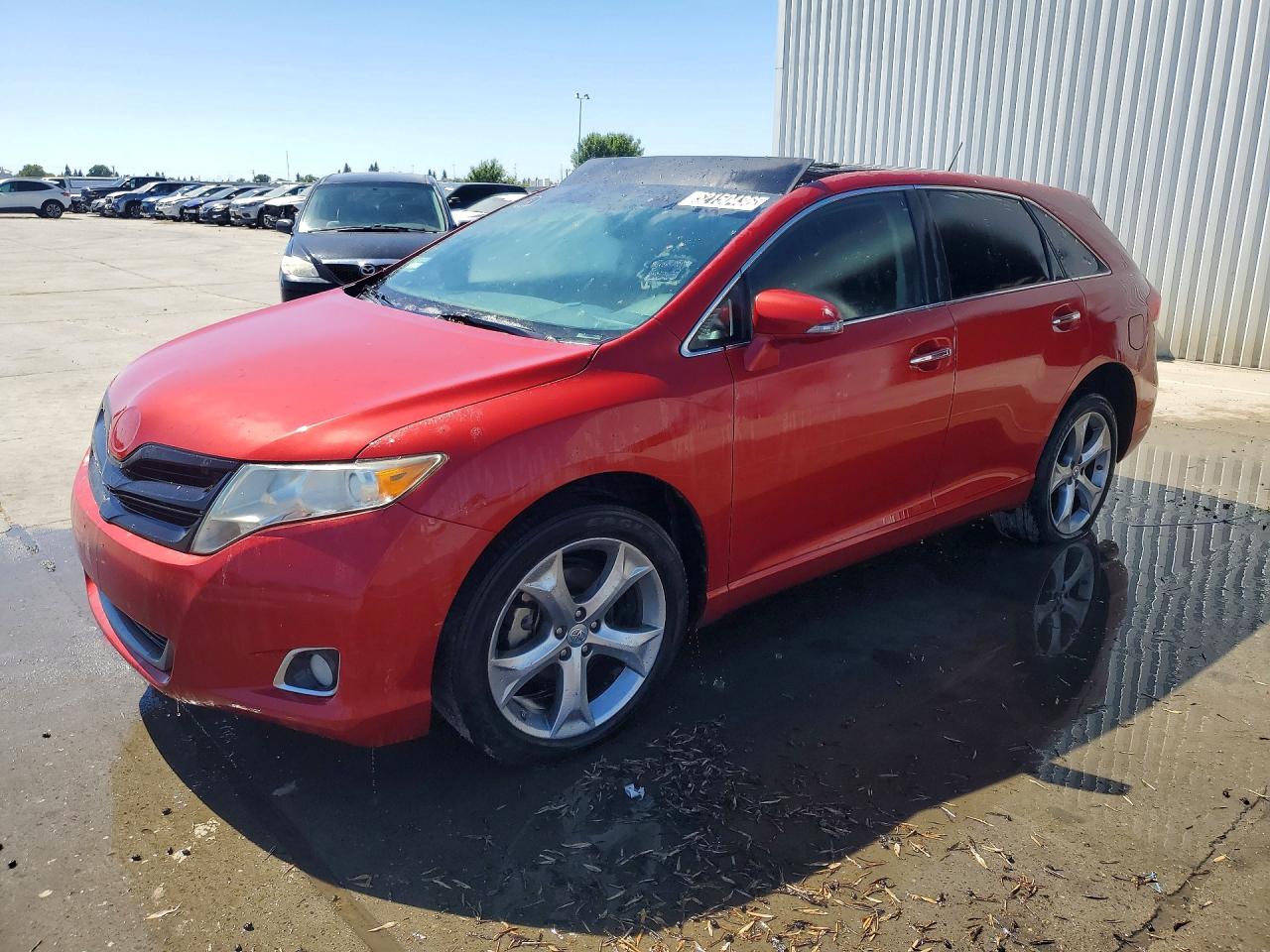 2015 Toyota Venza Xle Red vin: 4T3ZK3BB7FU070360