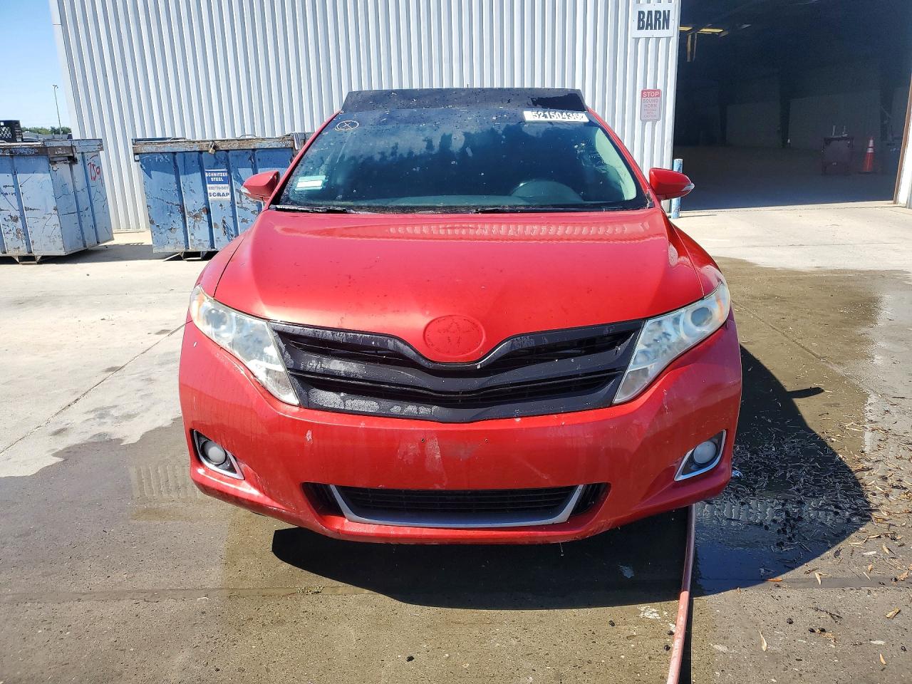 2015 Toyota Venza Xle Red vin: 4T3ZK3BB7FU070360