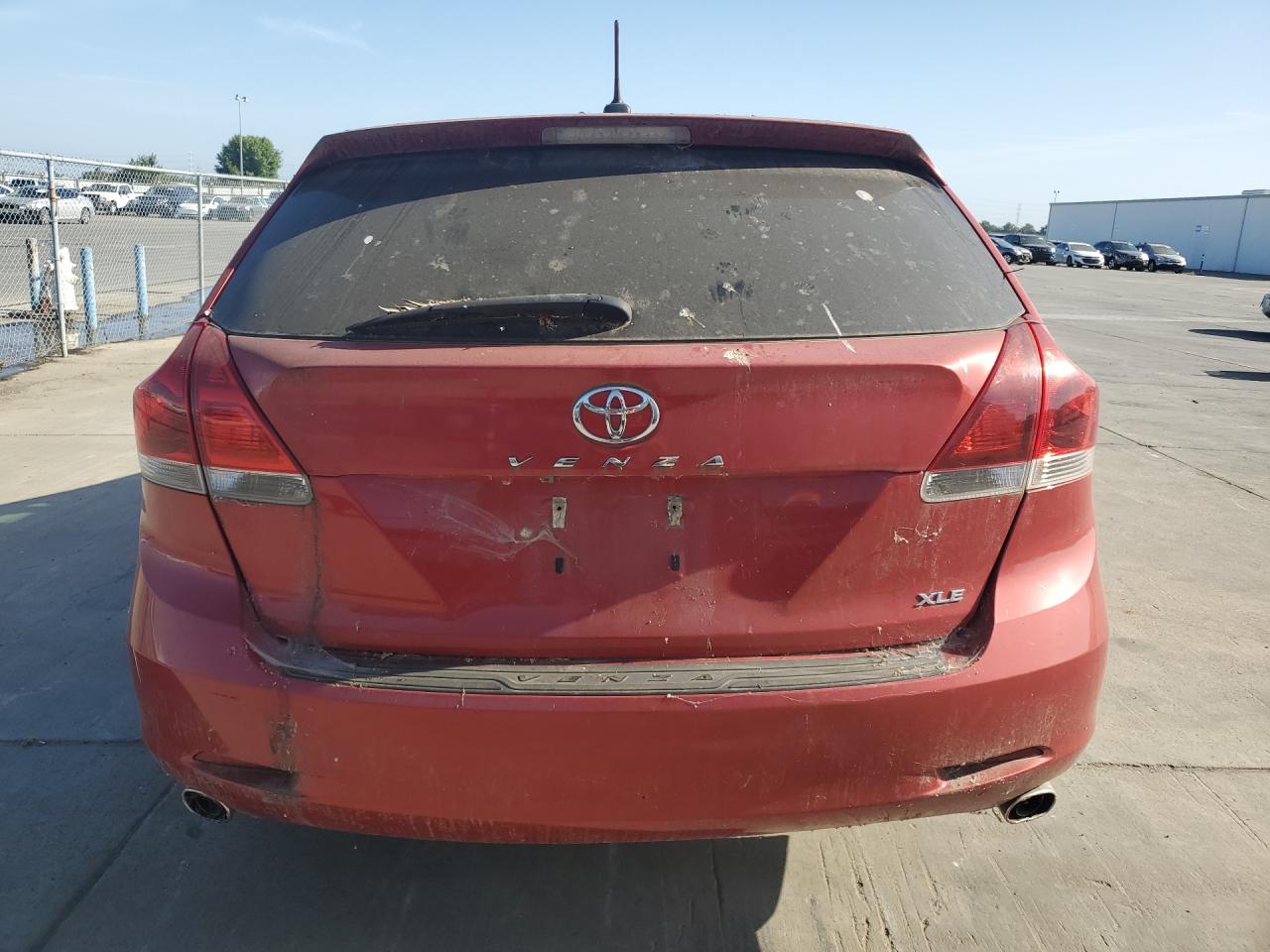 2015 Toyota Venza Xle Red vin: 4T3ZK3BB7FU070360 Damage: Rear Bumper, Heavy Scratch, 3 To 4 Inches