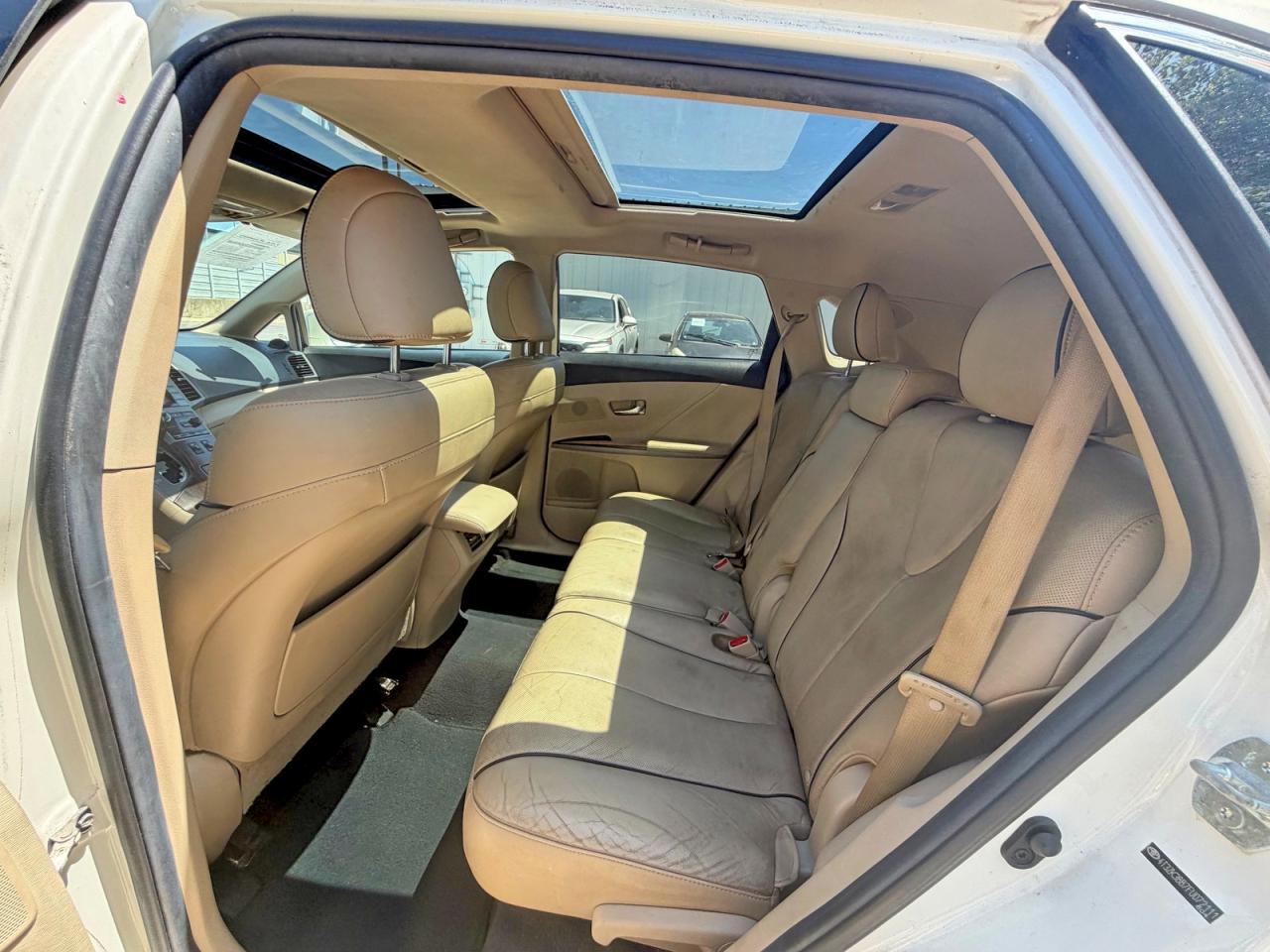 2015 Toyota Venza Xle White vin: 4T3ZK3BB7FU072111
