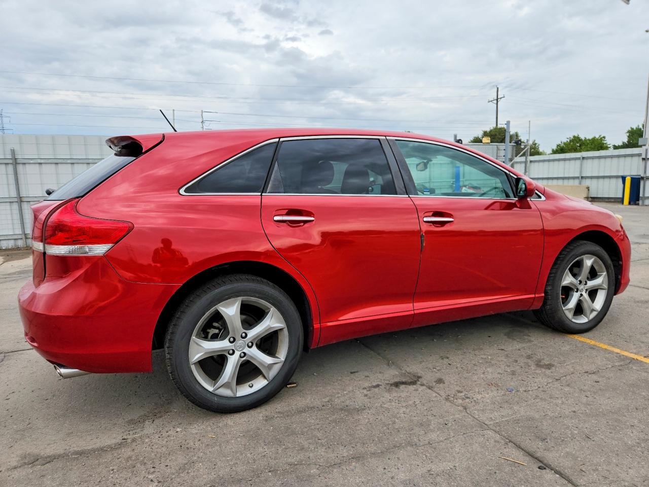2010 Toyota Venza Fwd V6 Red vin: 4T3ZK3BB8AU032001
