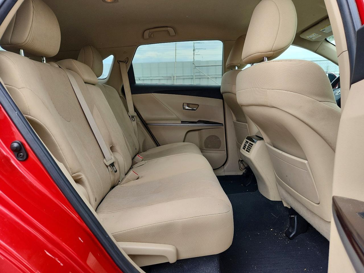 2010 Toyota Venza Fwd V6 Red vin: 4T3ZK3BB8AU032001