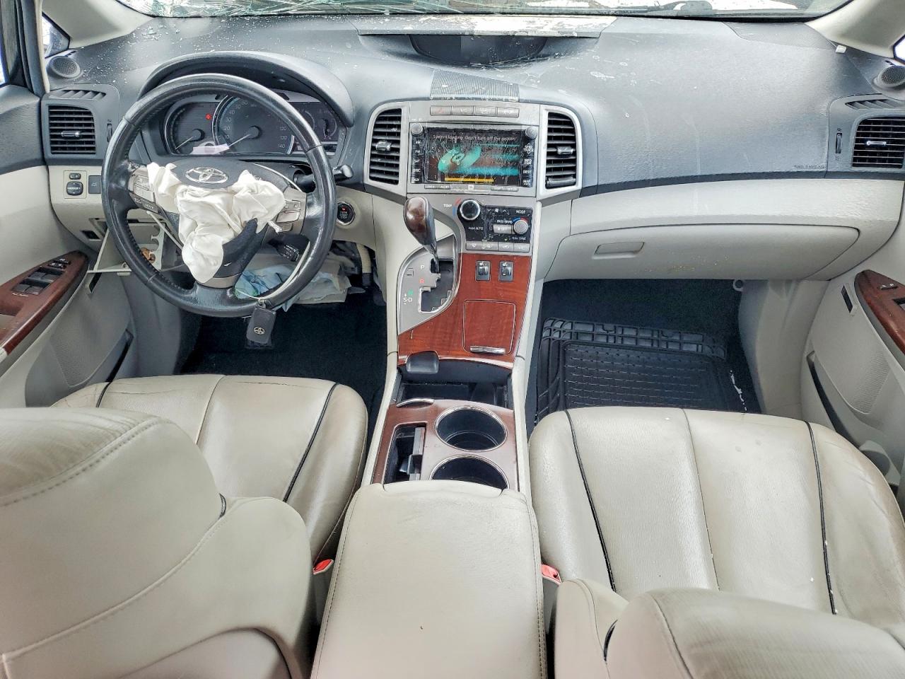 2011 Toyota Venza Fwd V6 Black vin: 4T3ZK3BB8BU036373