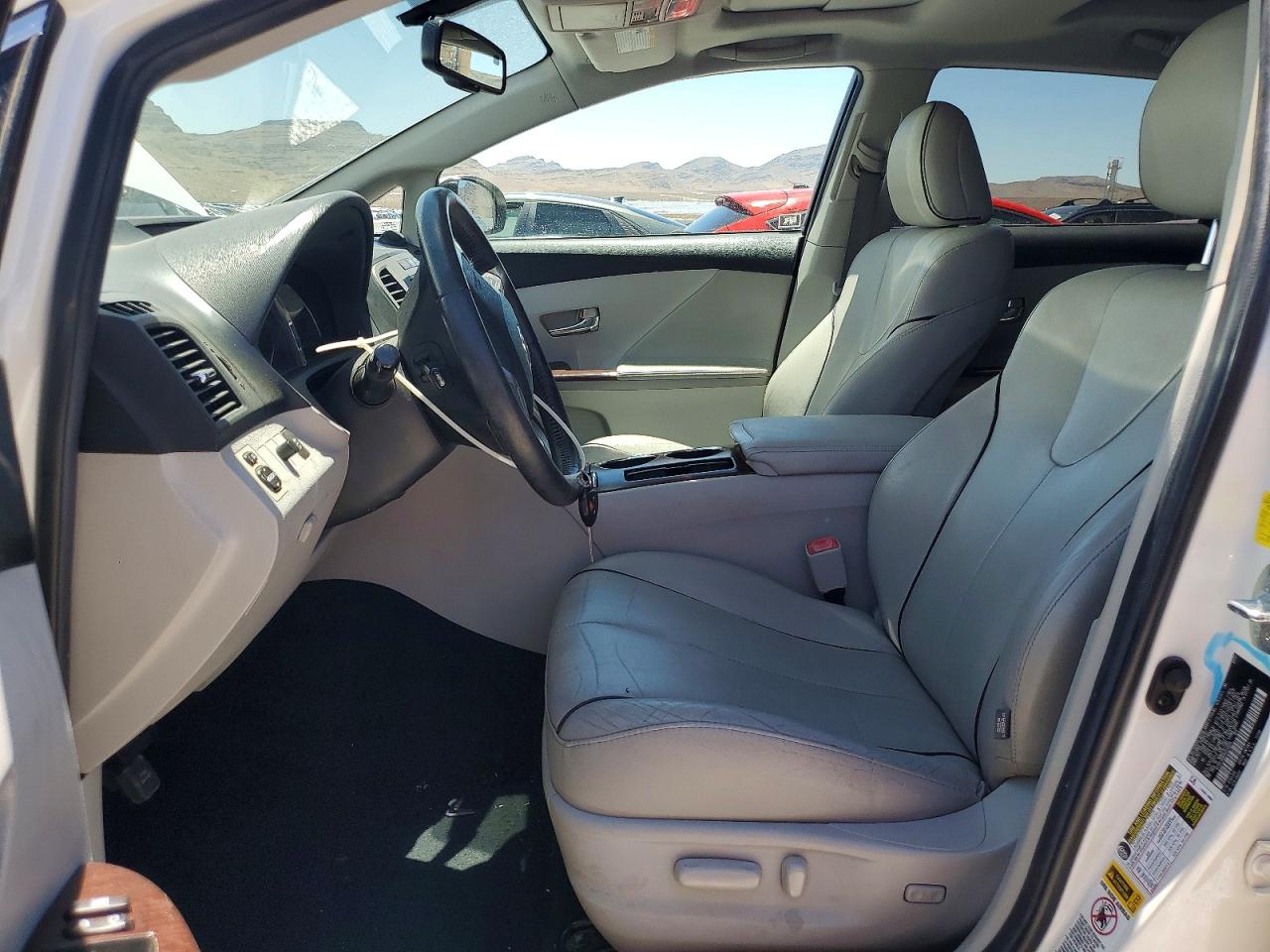 2011 Toyota Venza Fwd V6 White vin: 4T3ZK3BB8BU036809