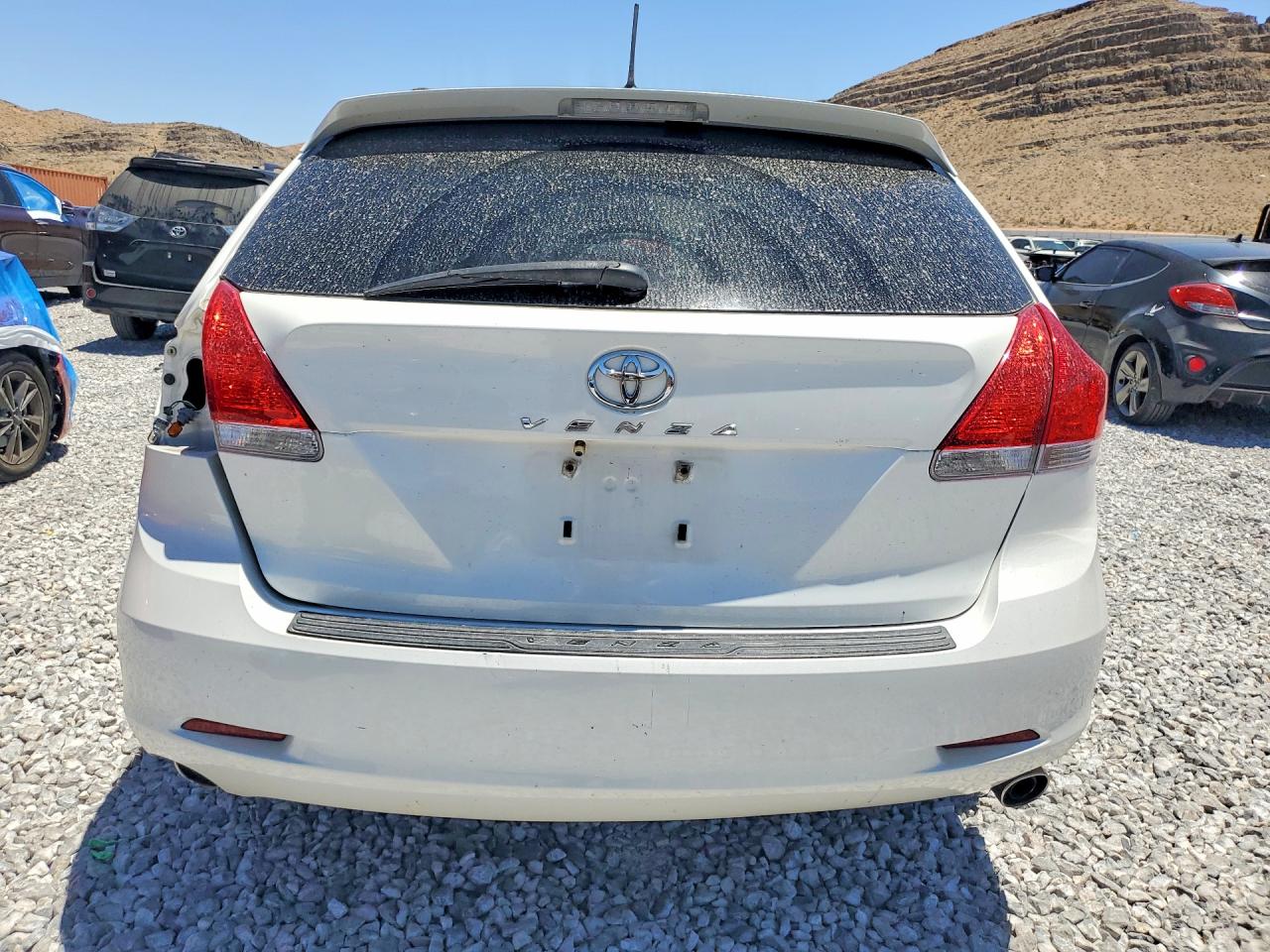 2011 Toyota Venza Fwd V6 White vin: 4T3ZK3BB8BU036809
