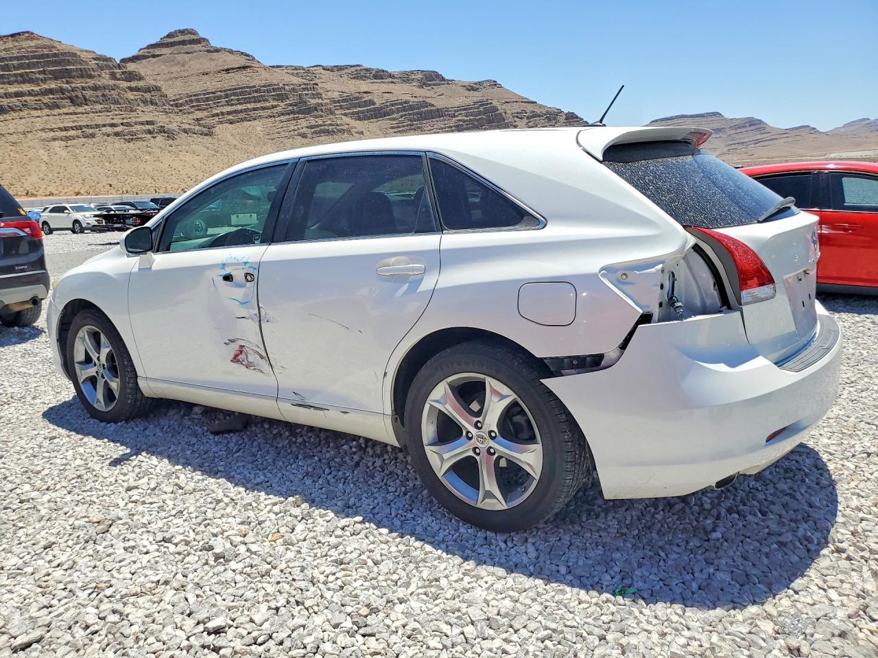 2011 Toyota Venza Fwd V6 White vin: 4T3ZK3BB8BU036809