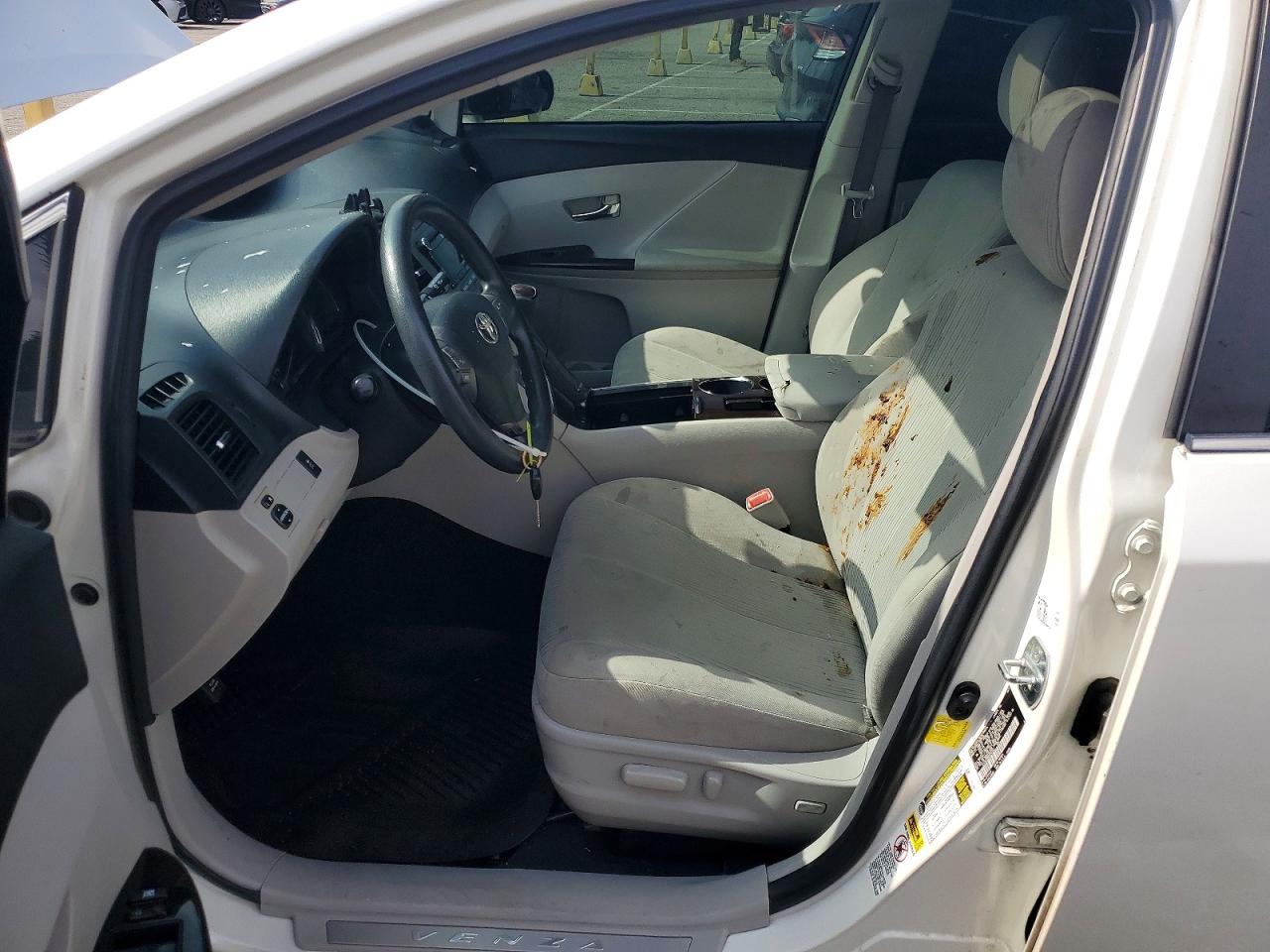 2011 Toyota Venza Fwd V6 Белый vin: 4T3ZK3BB8BU040102