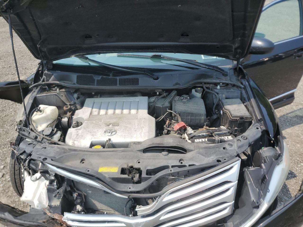 2011 Toyota Venza Черный vin: 4T3ZK3BB8BU041203