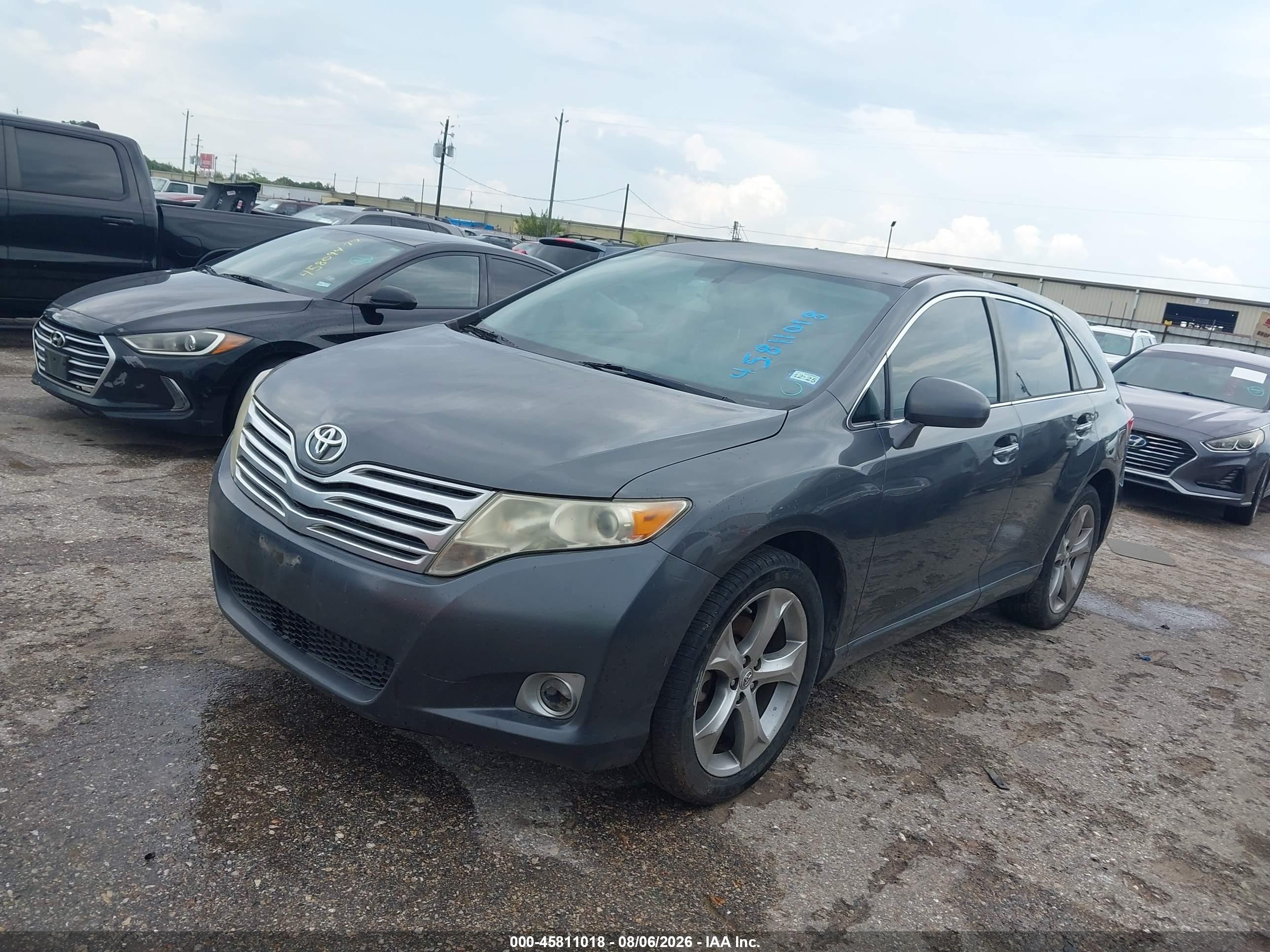 2012 Toyota Venza Xle V6 Gray vin: 4T3ZK3BB8CU051215